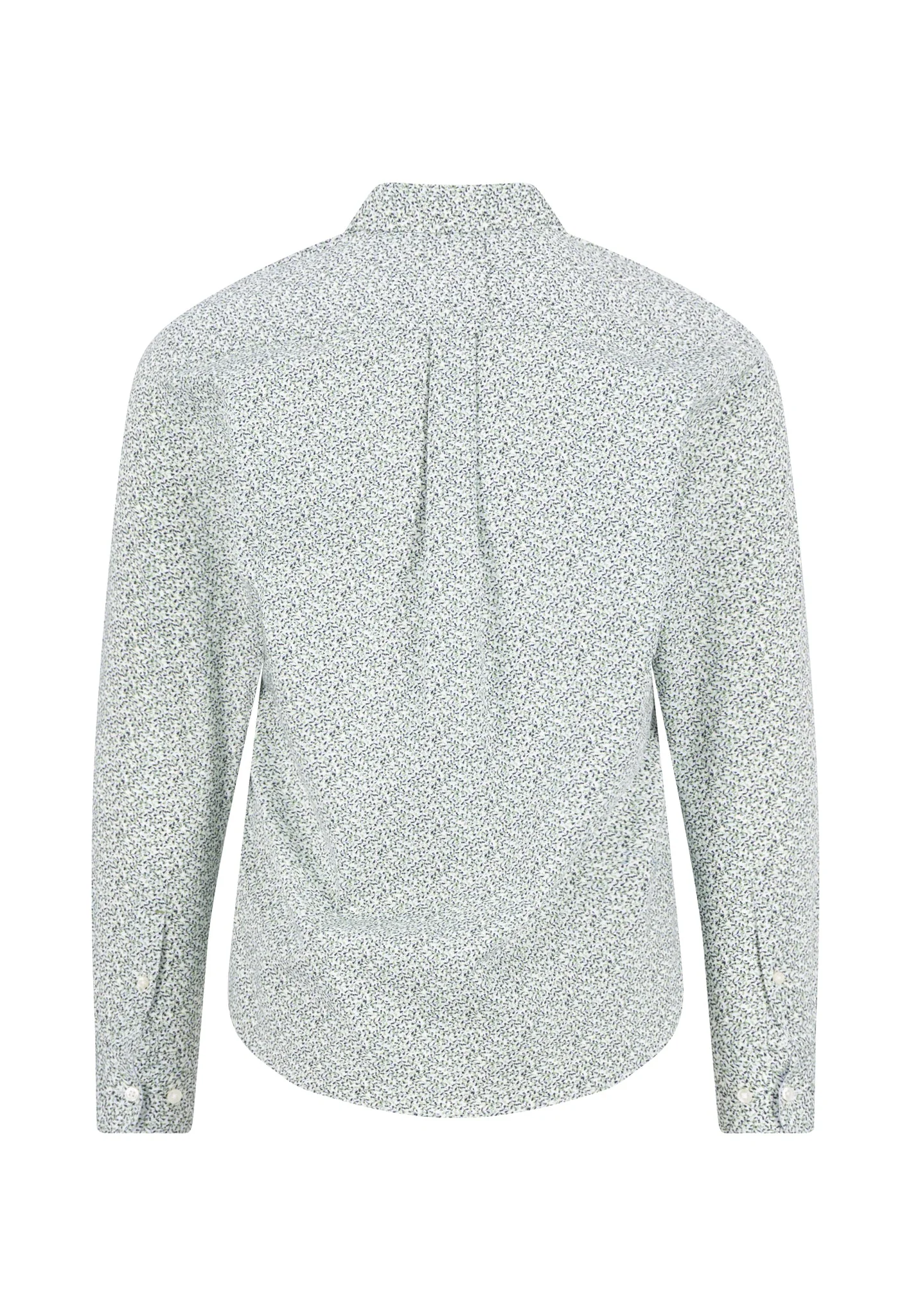 Hemd aus Baumwolle mit Button-Down-Kragen und langen Ärmeln - Image 15