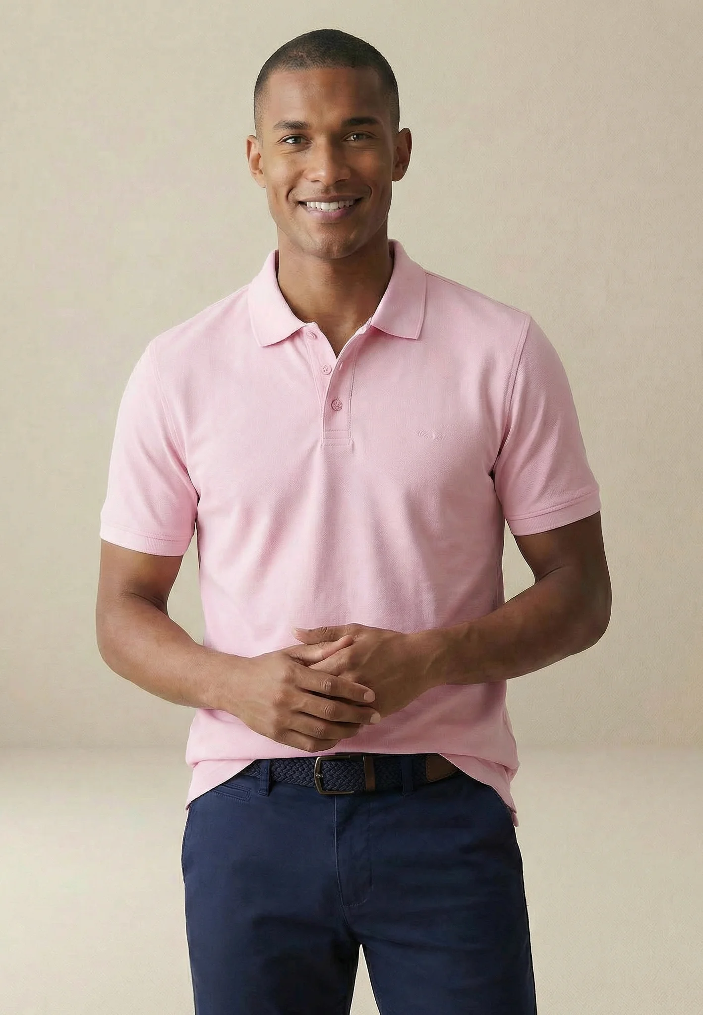 2PLY Poloshirt aus Baumwolle mit klassischem Polokragen - Image 26
