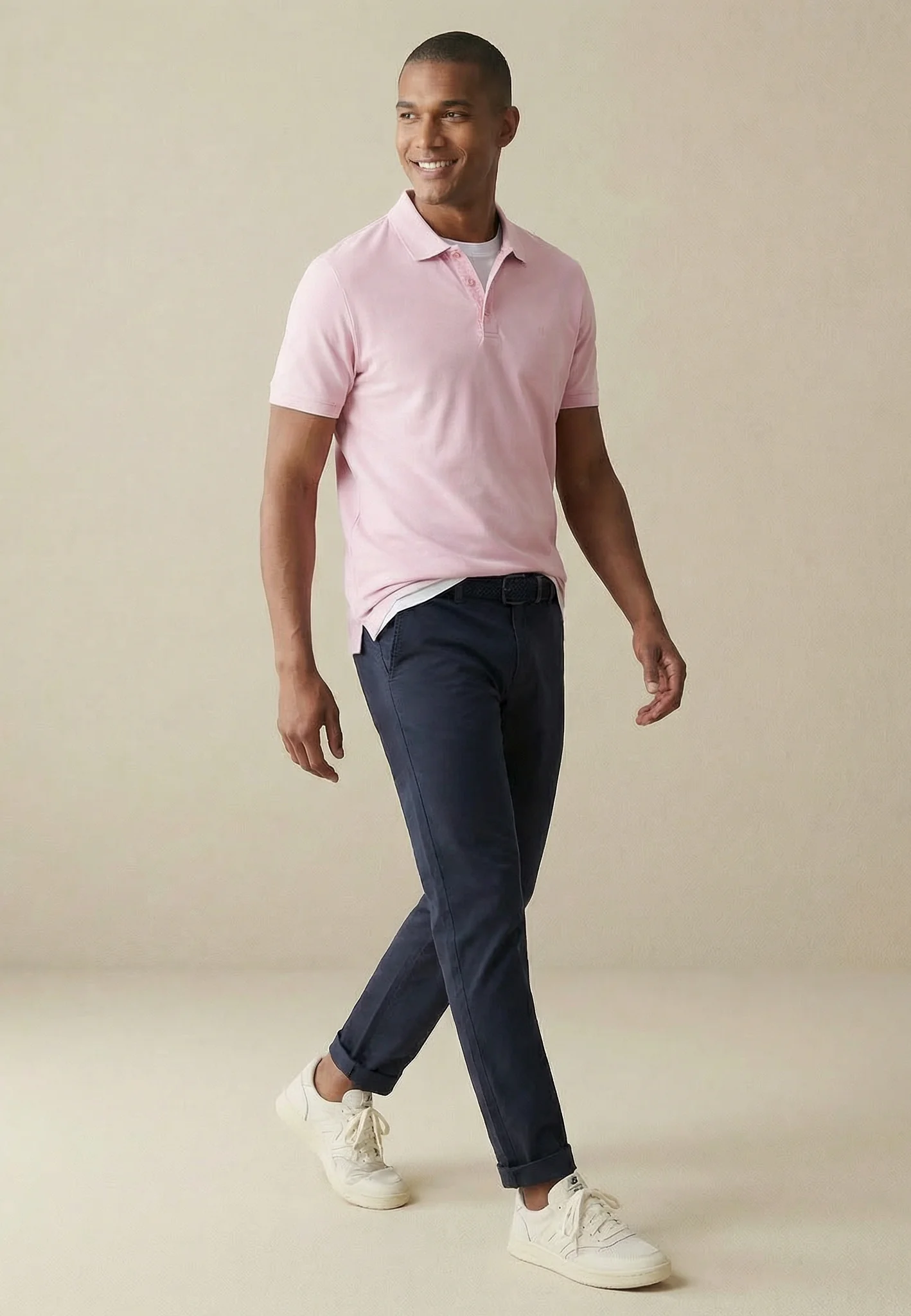 2PLY Poloshirt aus Baumwolle mit klassischem Polokragen - Image 28