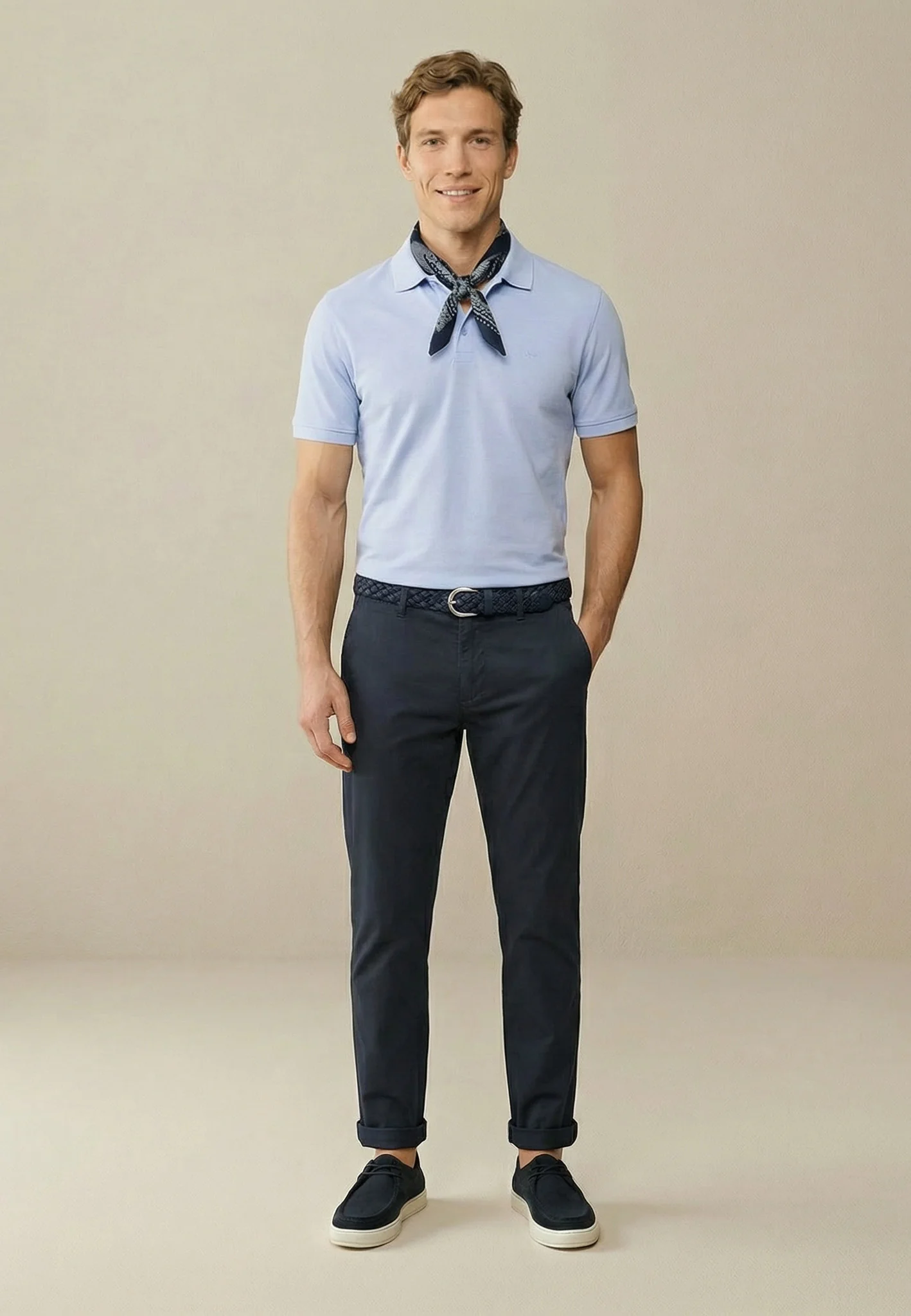 2PLY Poloshirt aus Baumwolle mit klassischem Polokragen - Image 32