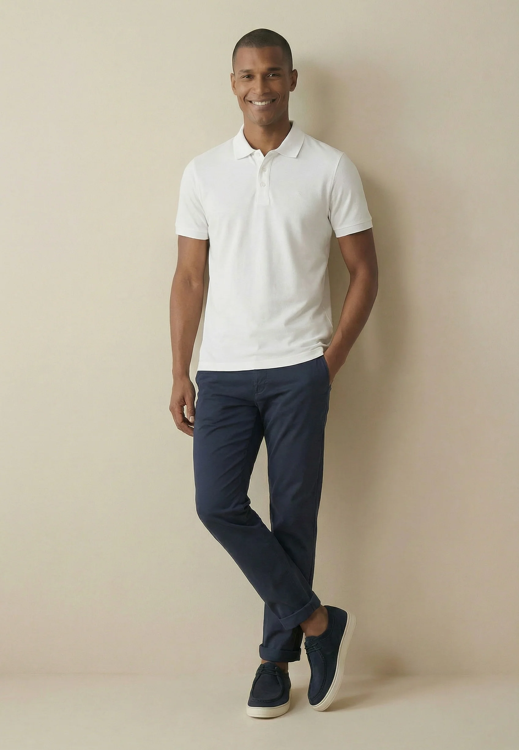 2PLY Poloshirt aus Baumwolle mit klassischem Polokragen - Image 42