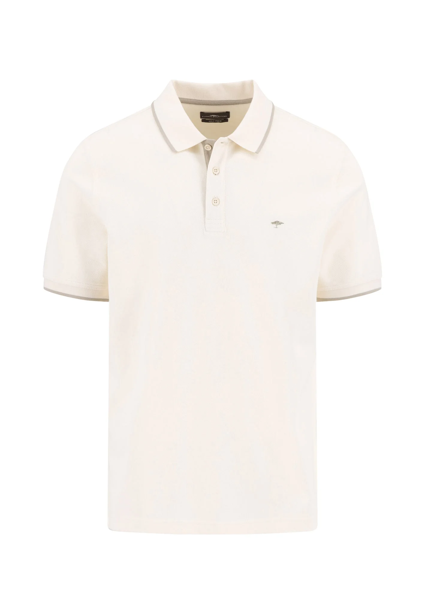 2PLY Poloshirt aus Baumwolle mit Kontrastdetails - Image 11