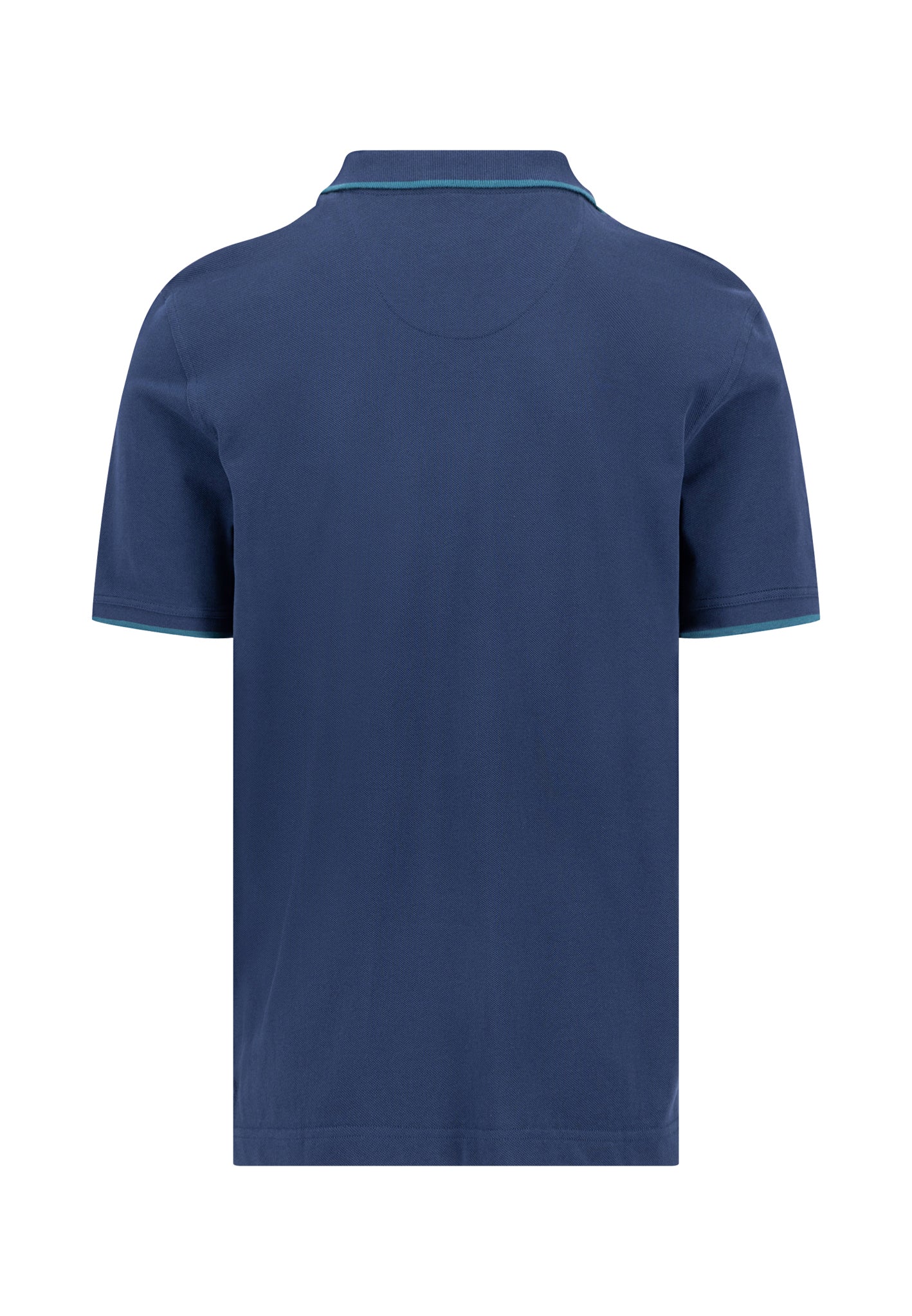 2PLY Poloshirt aus Baumwolle mit Kontrastdetails - Image 6