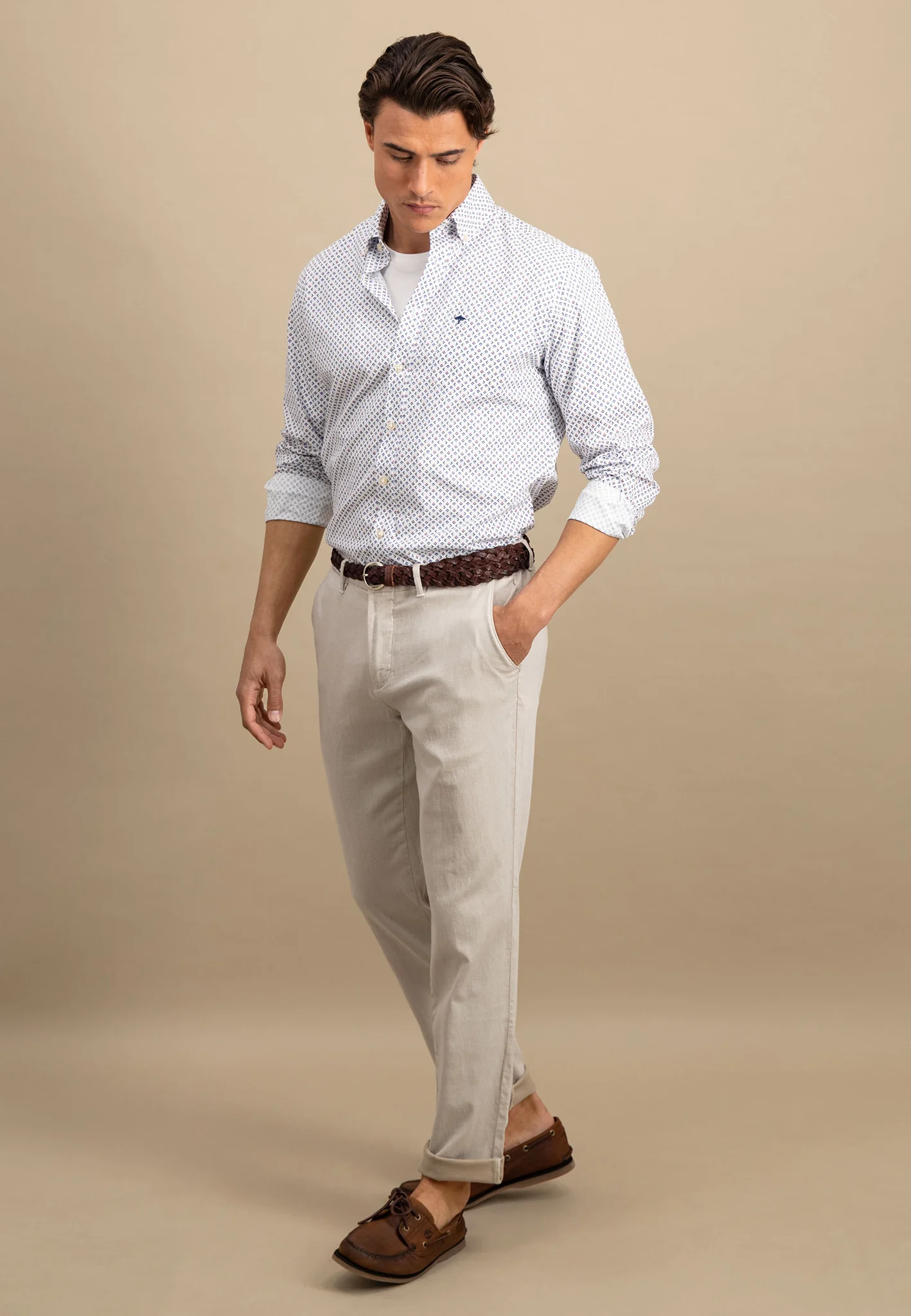 Hemd aus Baumwolle mit Button-Down-Kragen - Image 10