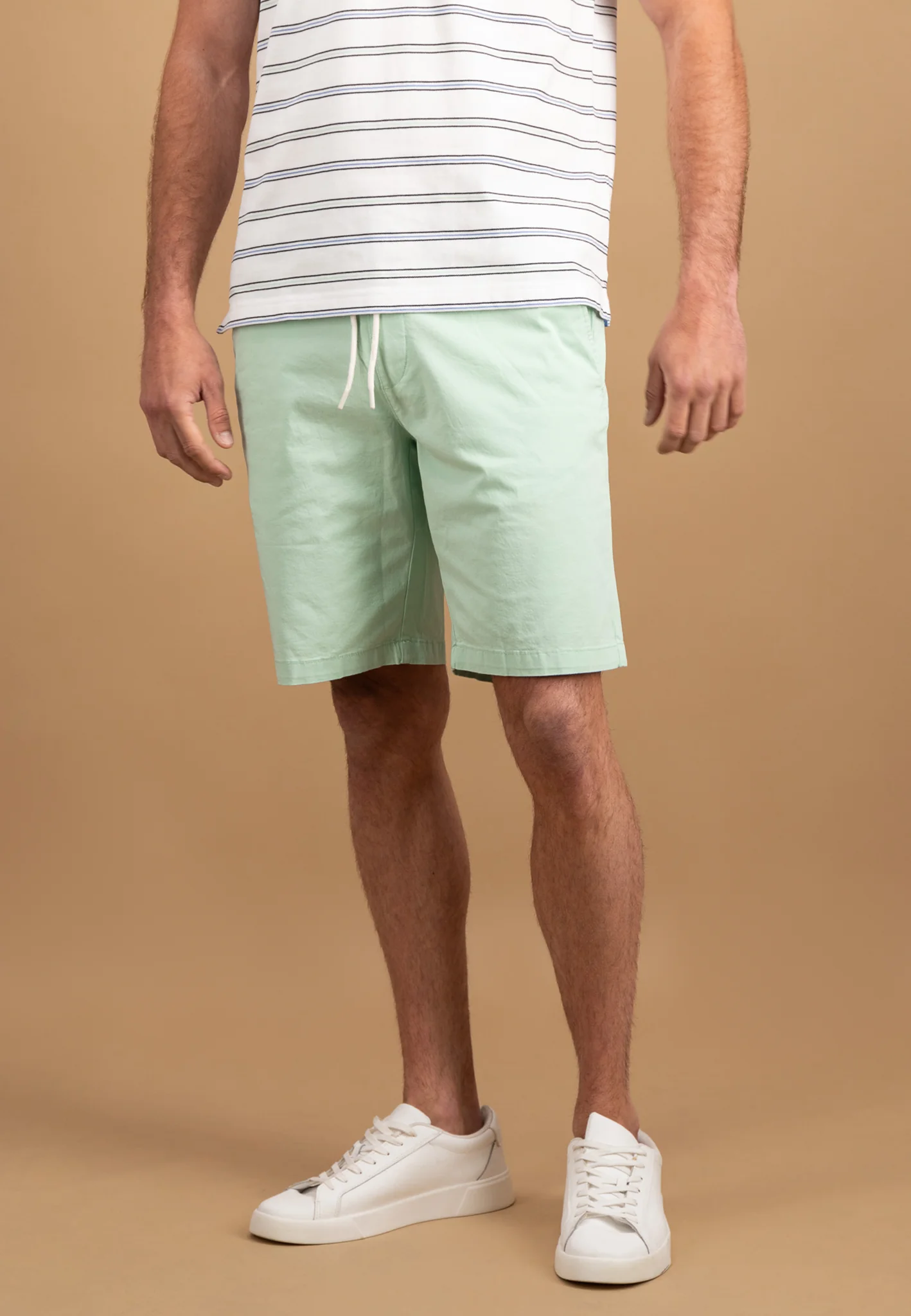 Bermuda Shorts aus Baumwoll-Mix mit Kordelzug - Image 10