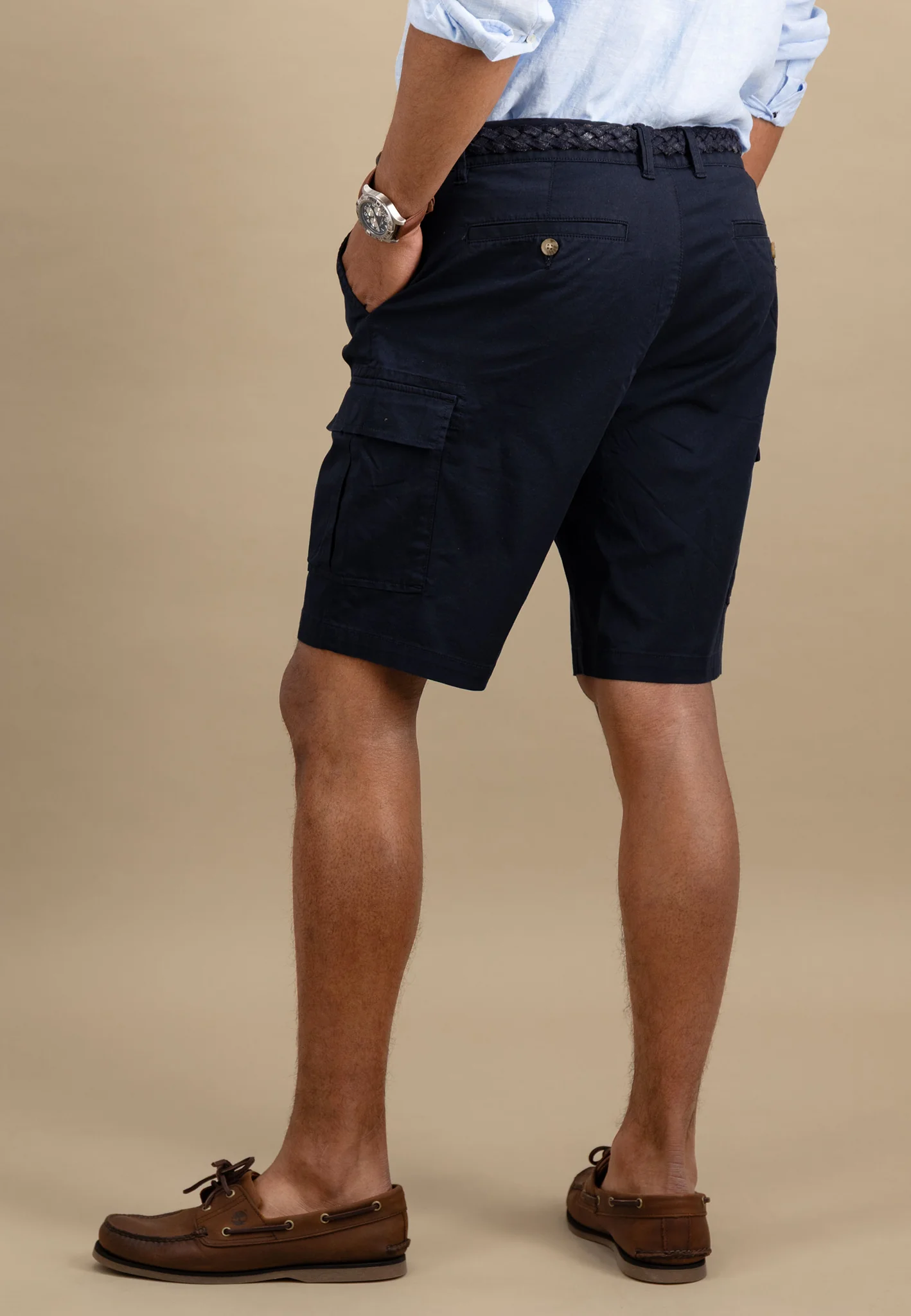Bermuda Shorts aus Baumwollmix im Cargo-Optik - Image 2