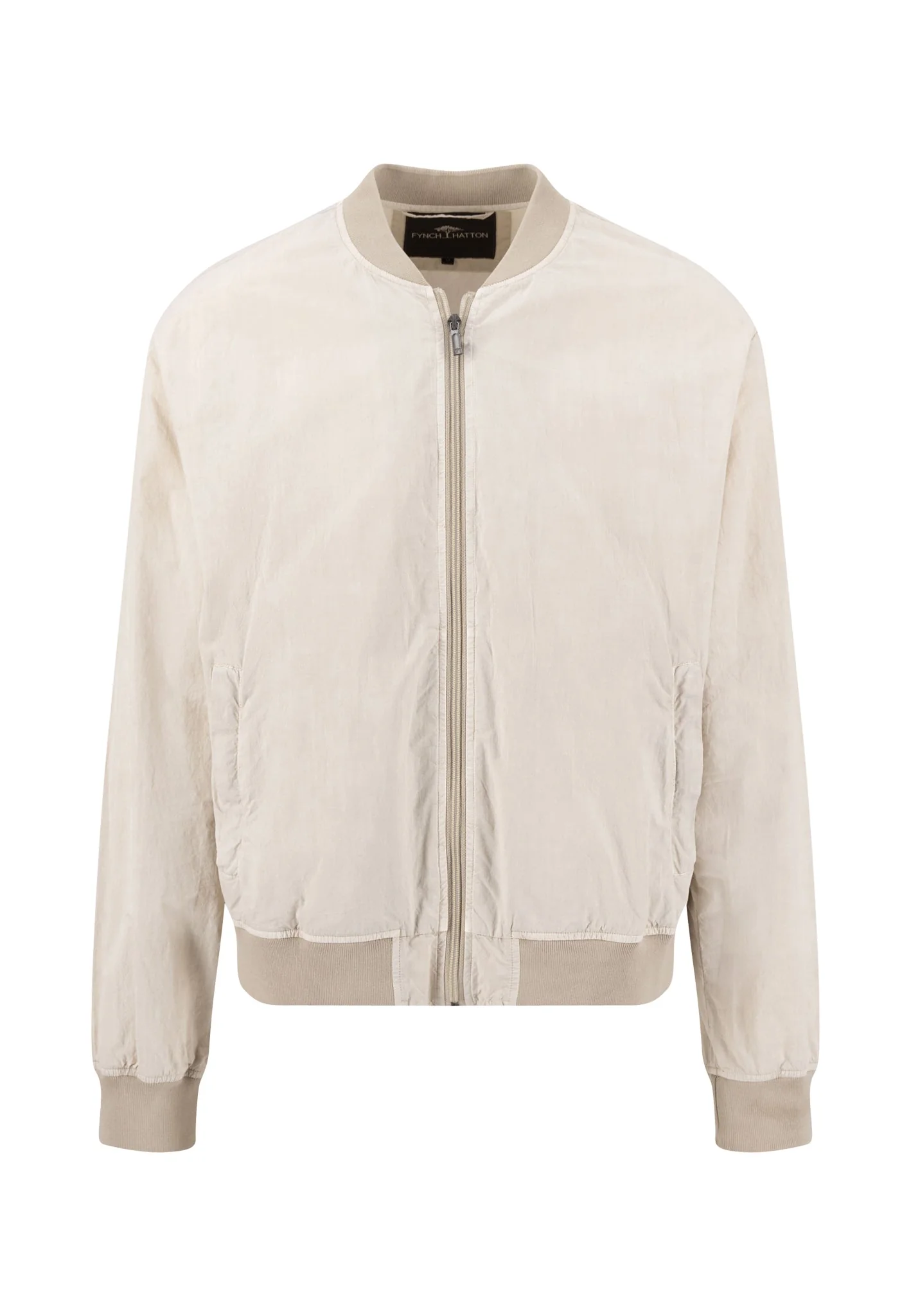 Blouson aus Baumwolle mit Reißverschluss und Rippbündchen - Image 4