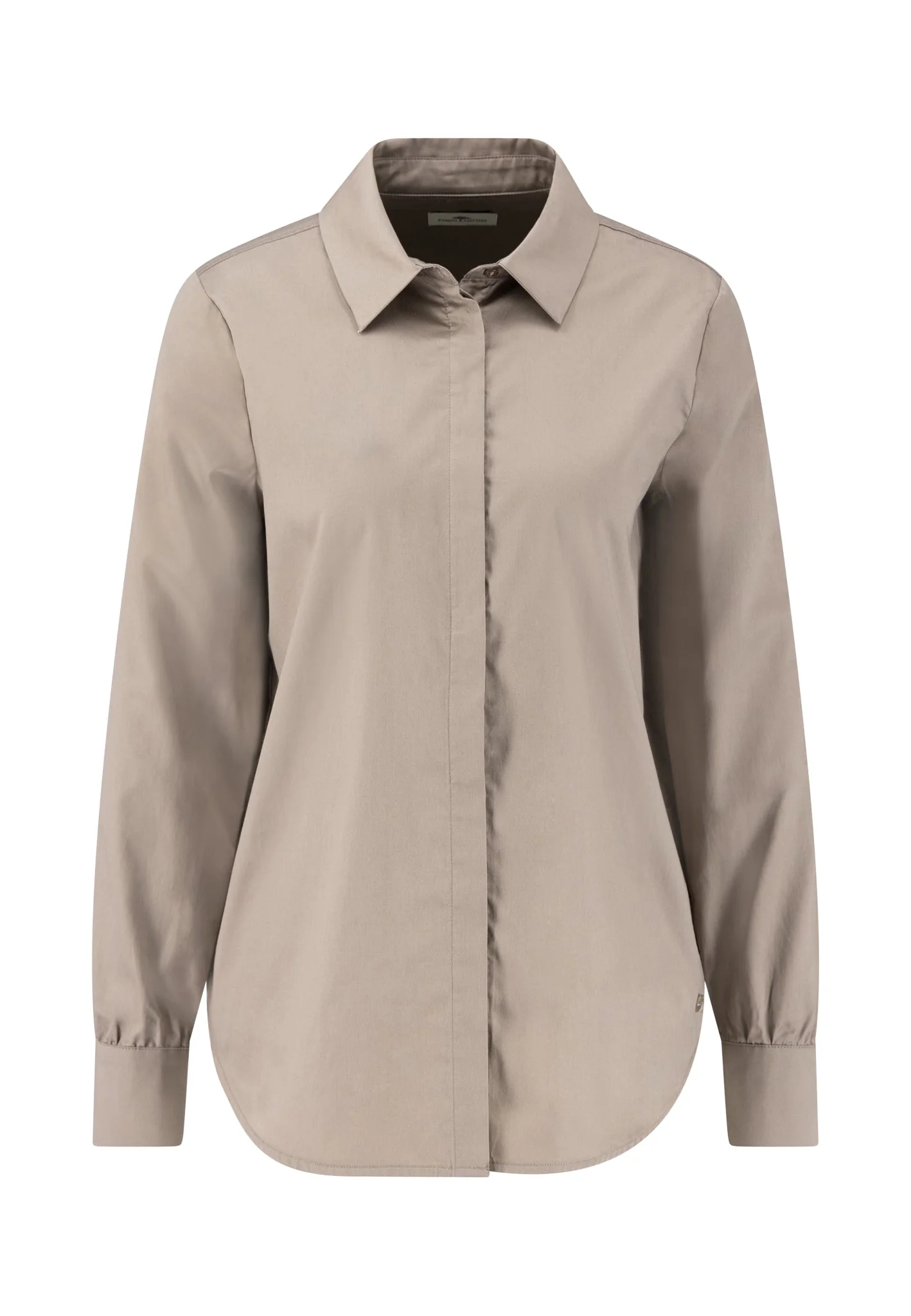 Bluse aus Baumwolle mit Kentkragen - Image 3