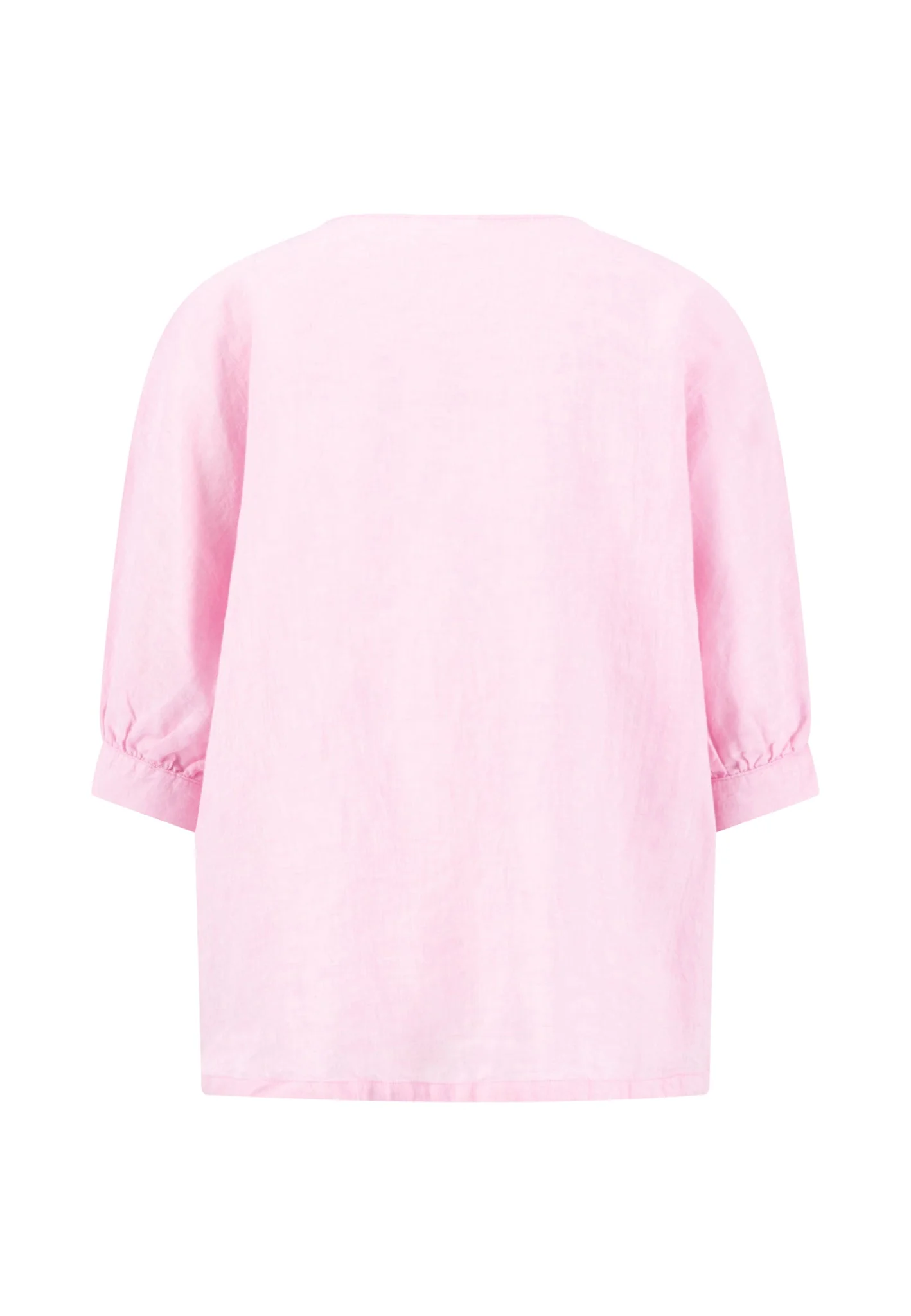 Bluse aus Leinen mit Bindeband und 3/4-Arm - Image 15