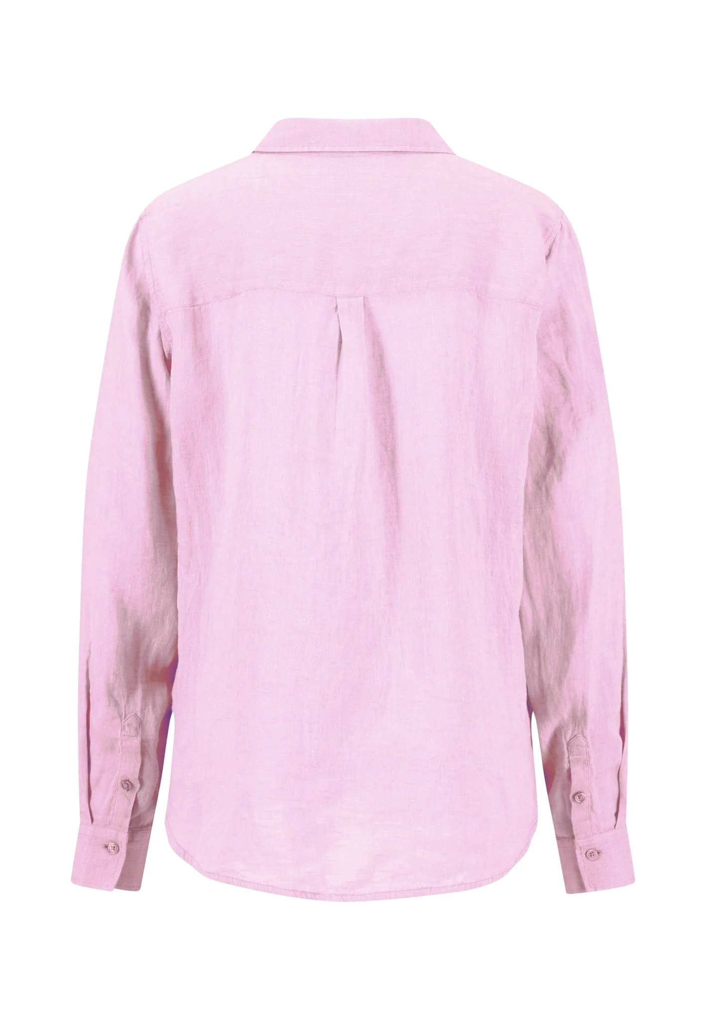 Bluse aus Leinen mit Hemdkragen und Knopfleiste - Image 19