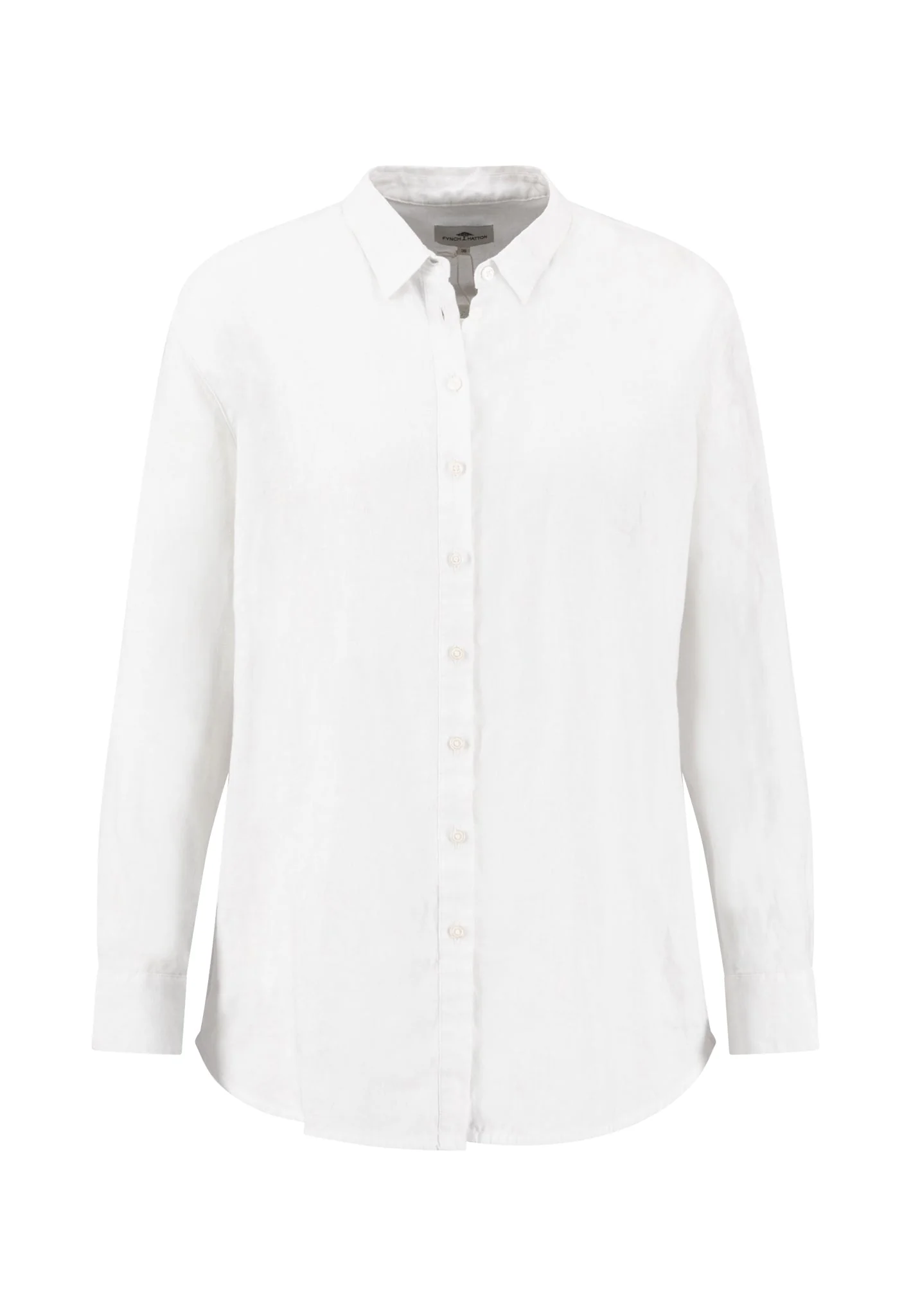 Bluse aus Leinen mit Hemdkragen und Knopfleiste - Image 3