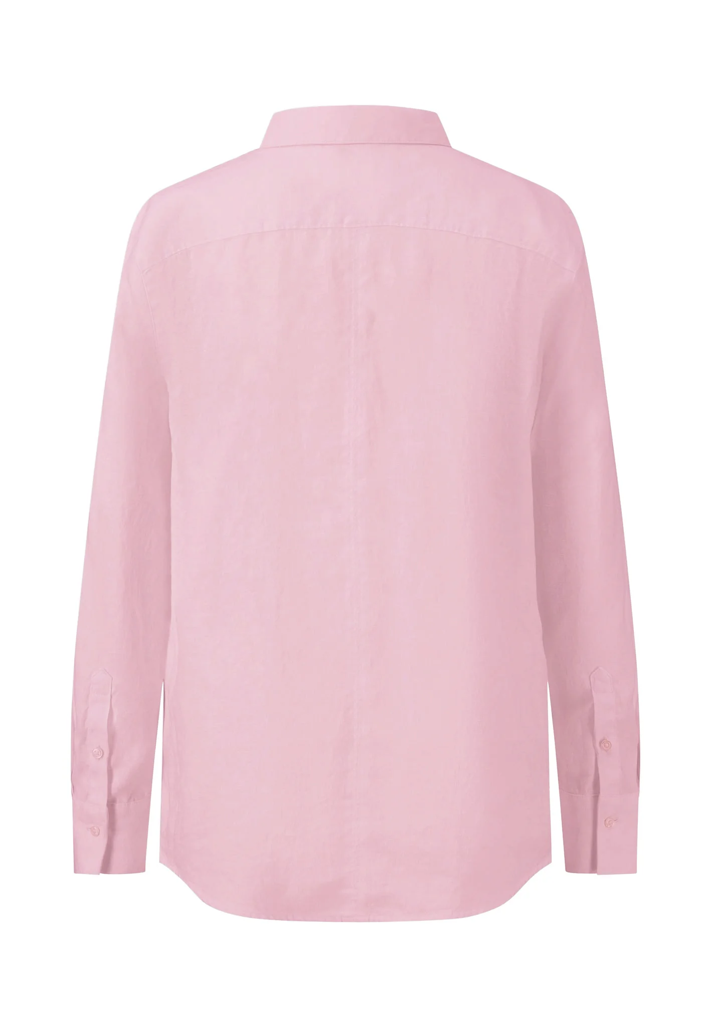 Bluse aus Leinenmix mit Kentkragen - Image 10
