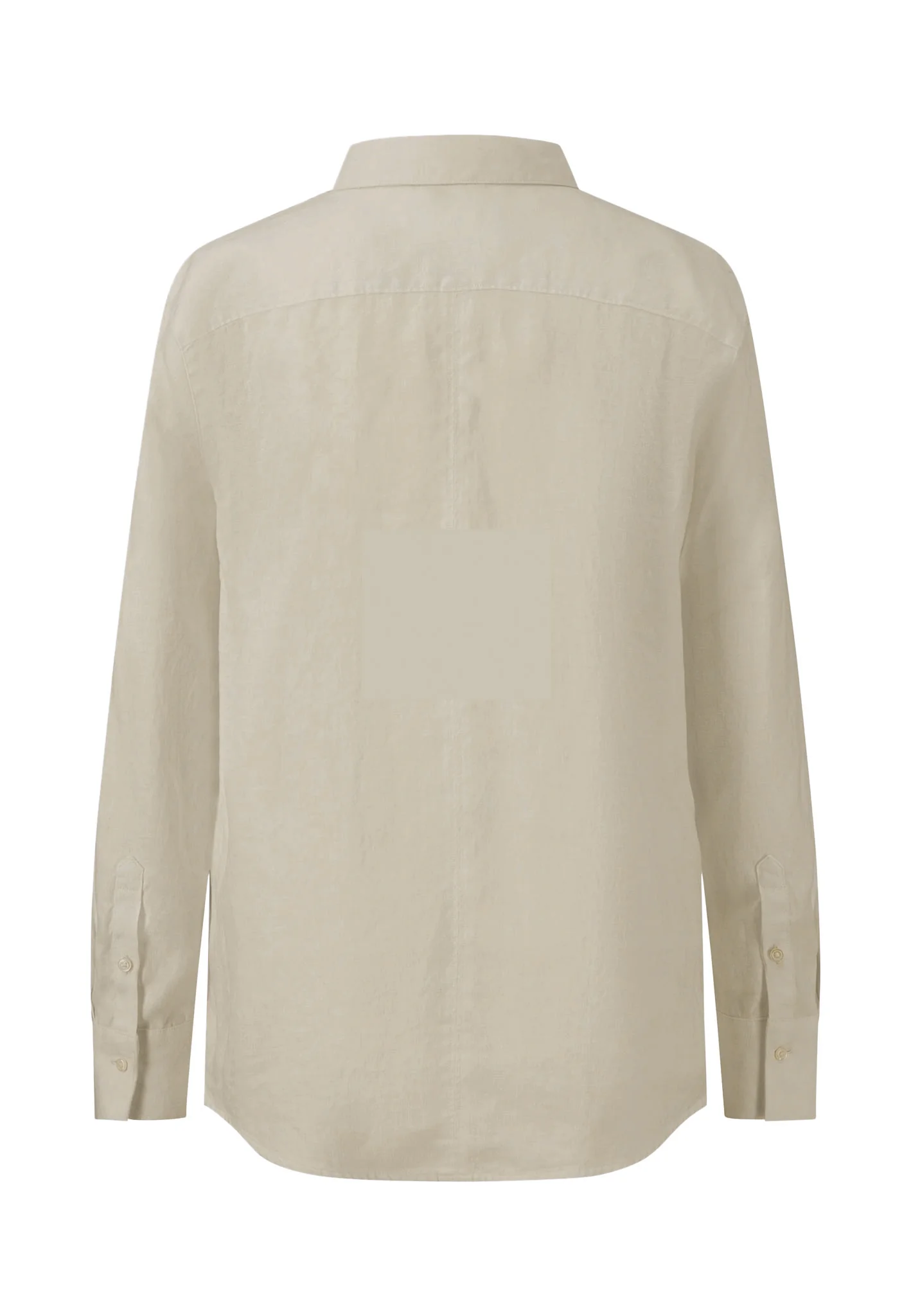 Bluse aus Leinenmix mit Kentkragen - Image 12