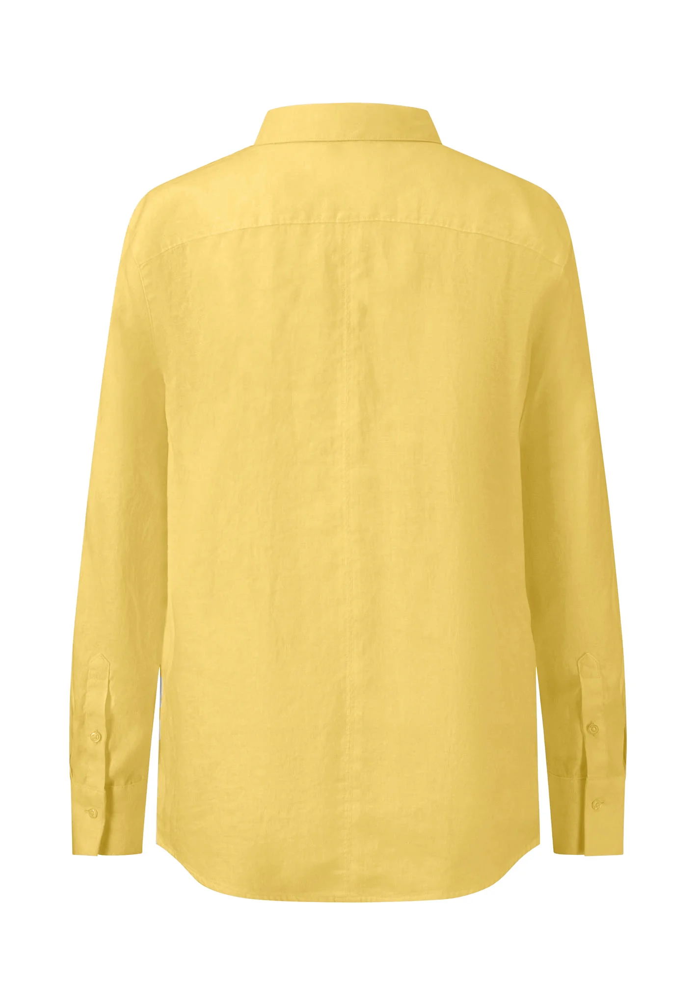 Bluse aus Leinenmix mit Kentkragen - Image 14