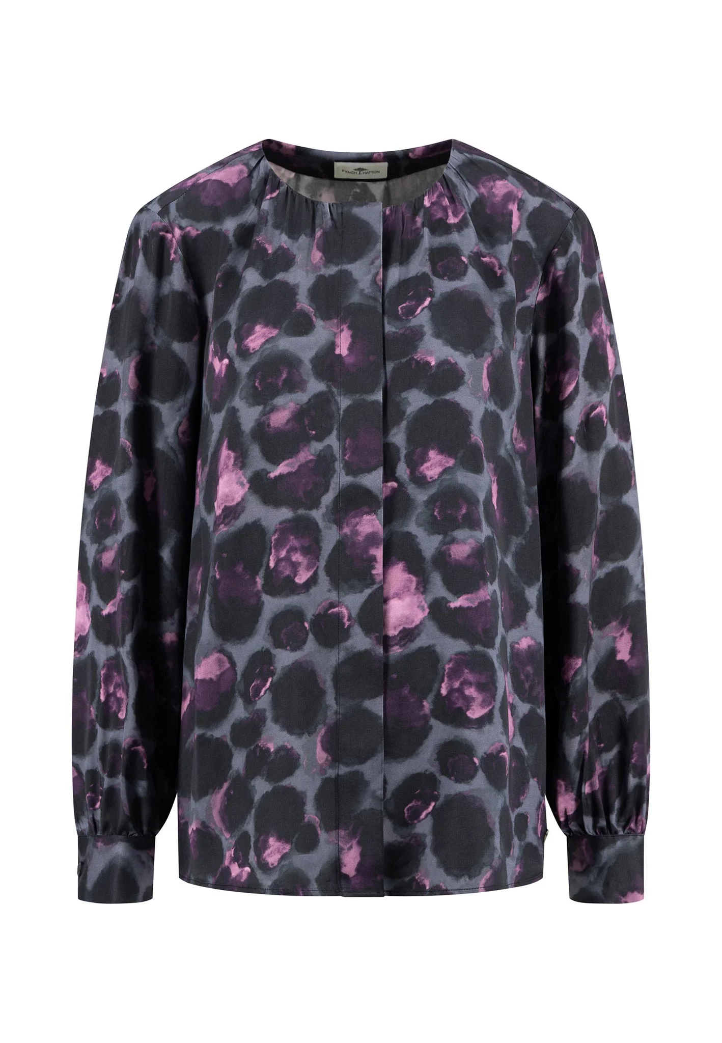 Bluse aus Viskose mit Leoparden-Muster - Image 4