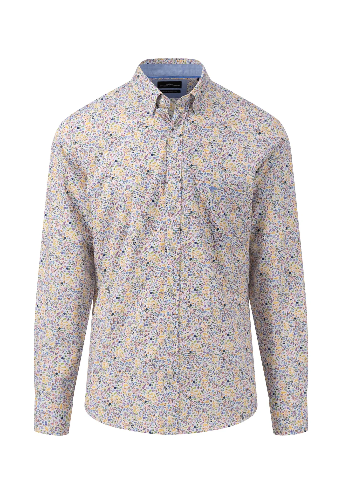 Gemustertes Casual-Fit Hemd mit modischem Print - Image 3