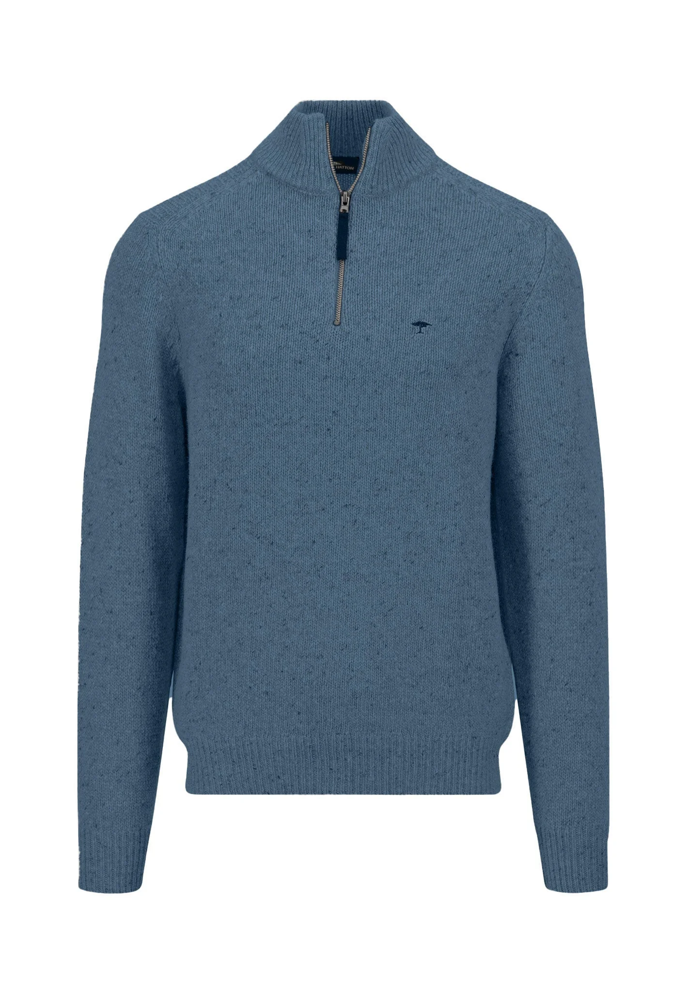 Donegal-Pullover mit Troyer-Kragen - Image 11