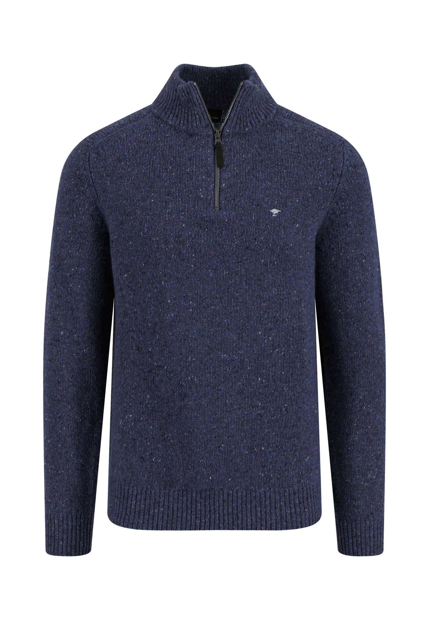 Donegal-Pullover mit Troyer-Kragen - Image 5