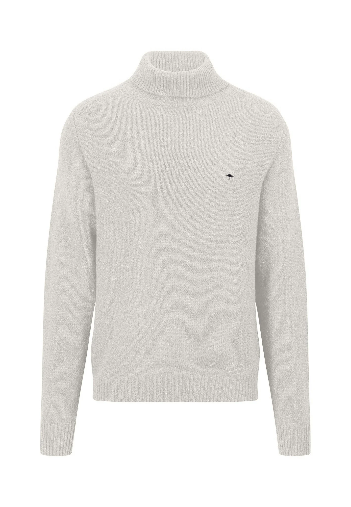 Rollkragenpullover aus Woll-Mix mit Melange-Effekt - Image 5