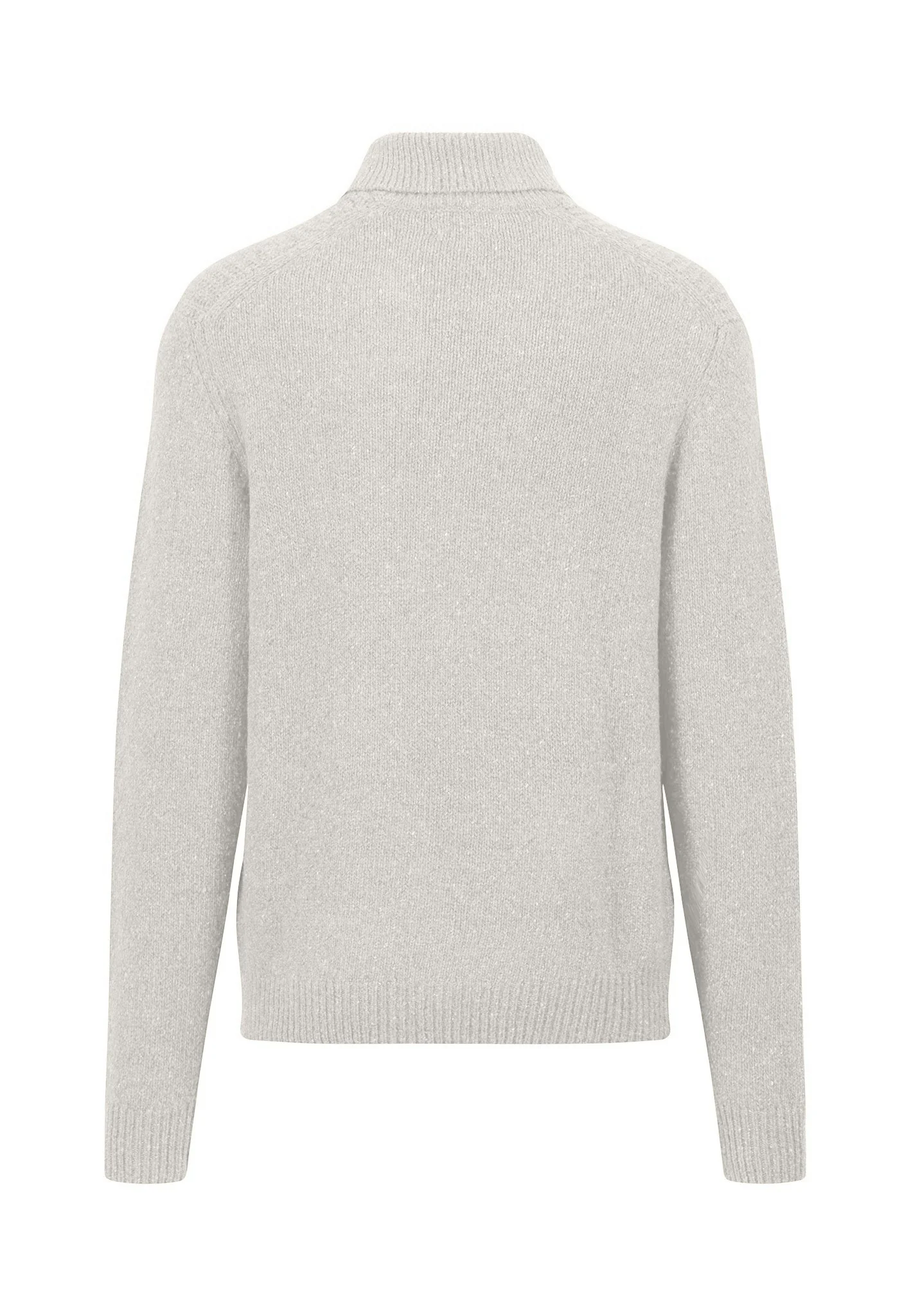 Rollkragenpullover aus Woll-Mix mit Melange-Effekt - Image 6