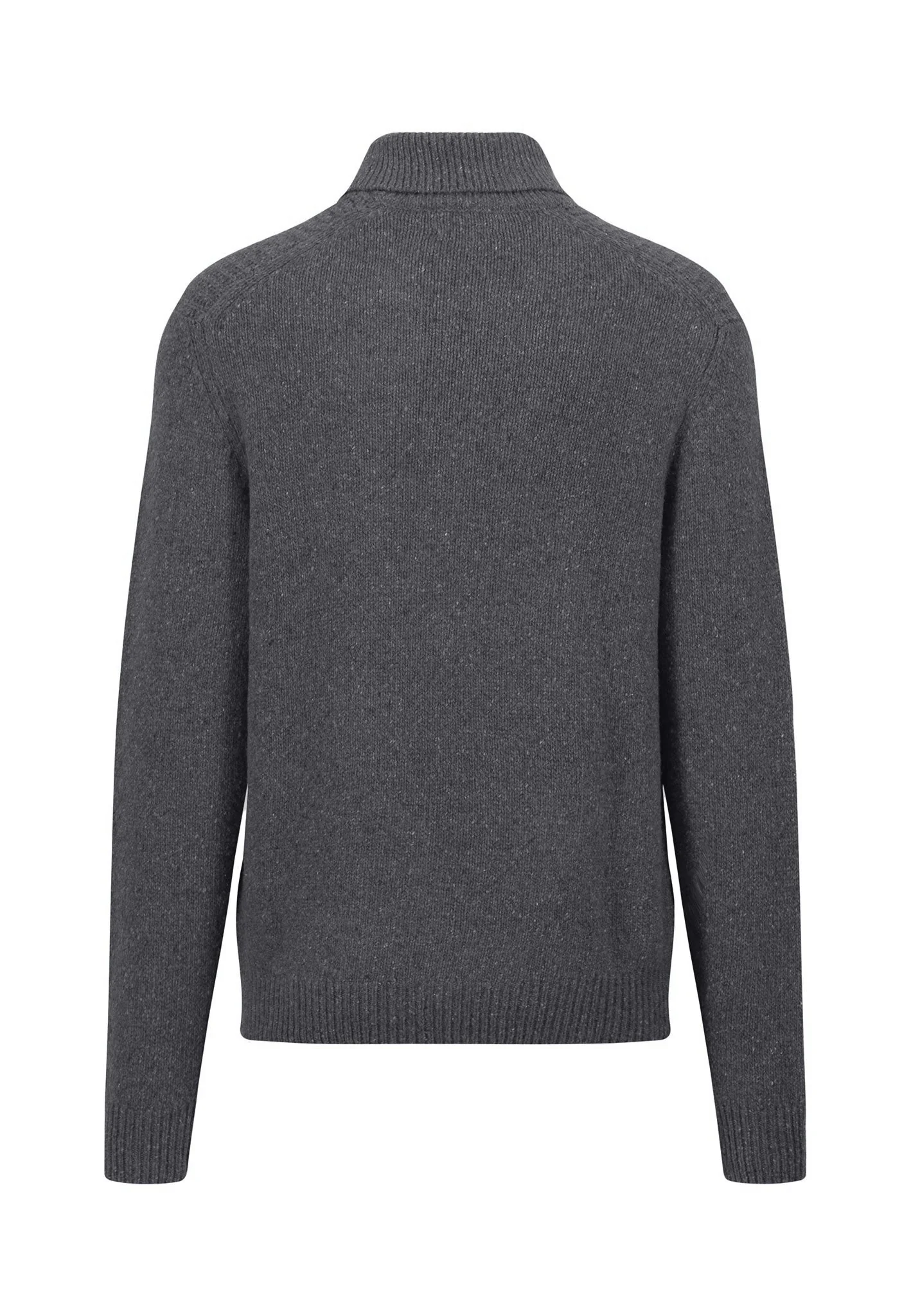 Rollkragenpullover aus Woll-Mix mit Melange-Effekt - Image 8