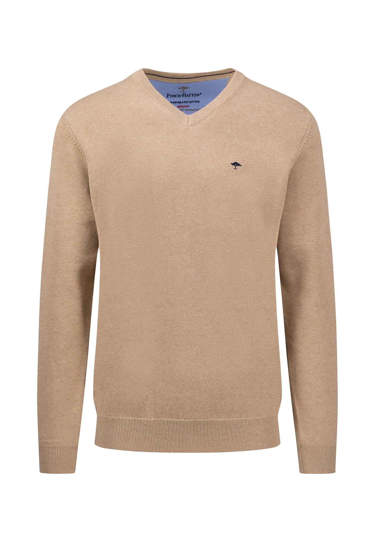 Feinstrick-Pullover mit V-Ausschnitt - Image 13
