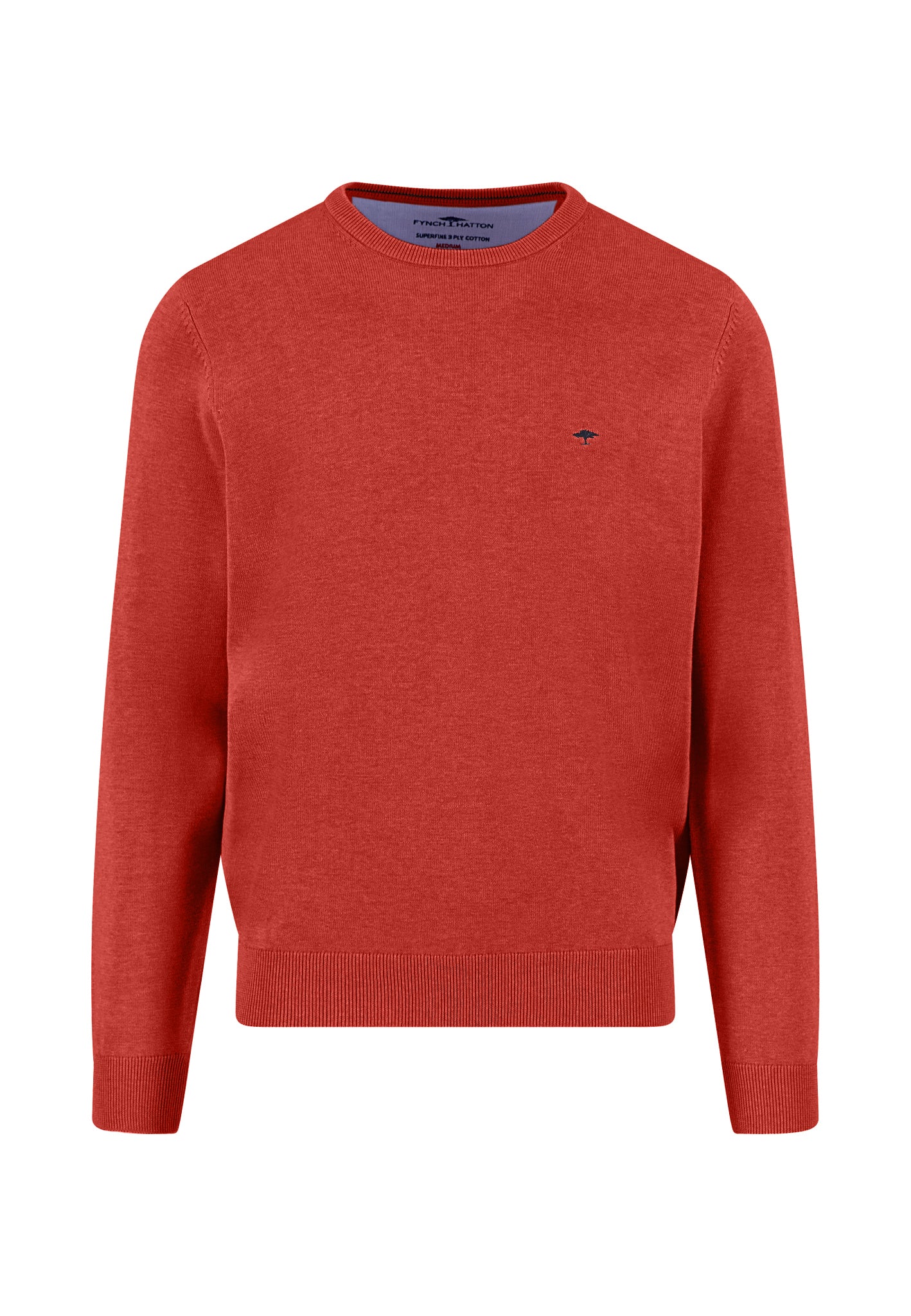Feinstrickpullover aus Baumwolle mit Rundhalsausschnitt - Image 17