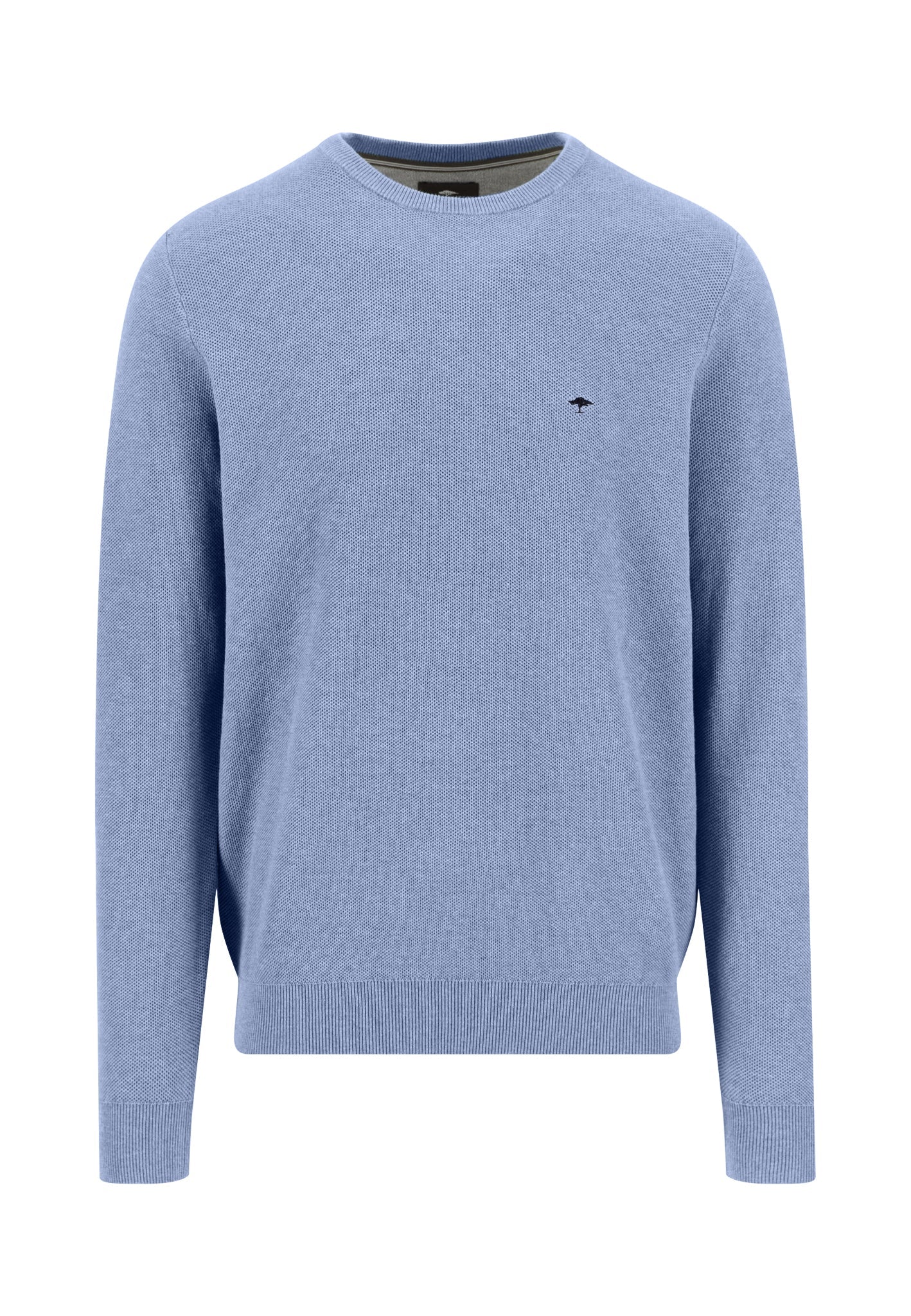 Feinstrickpullover aus Baumwolle mit Rundhalsausschnitt - Image 14