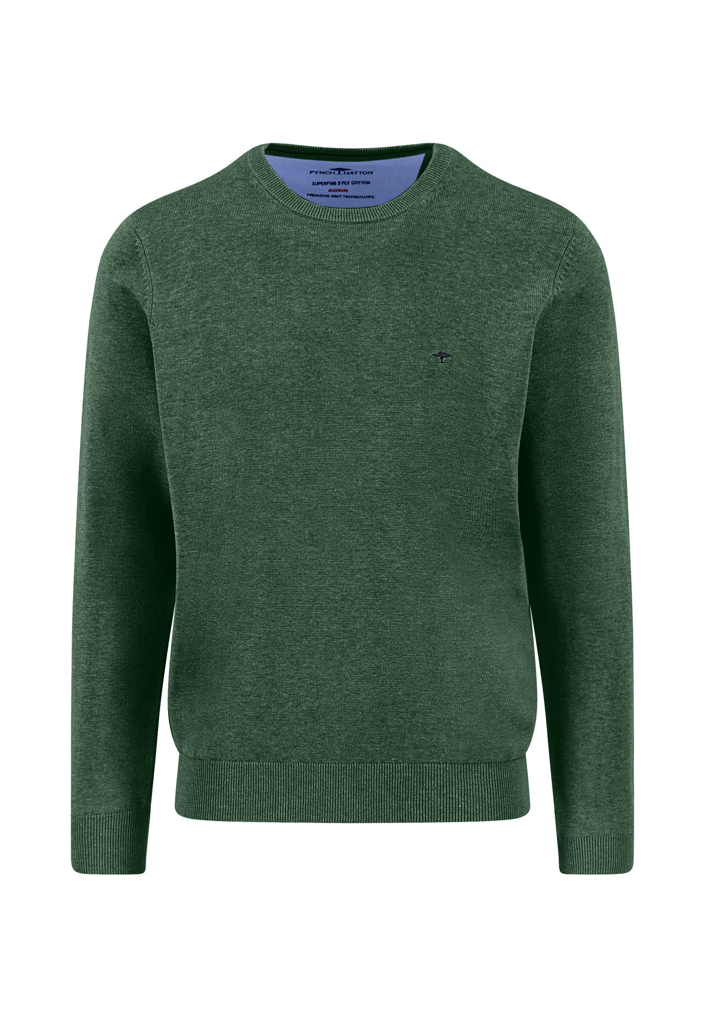 Feinstrickpullover aus Baumwolle mit Rundhalsausschnitt - Image 41
