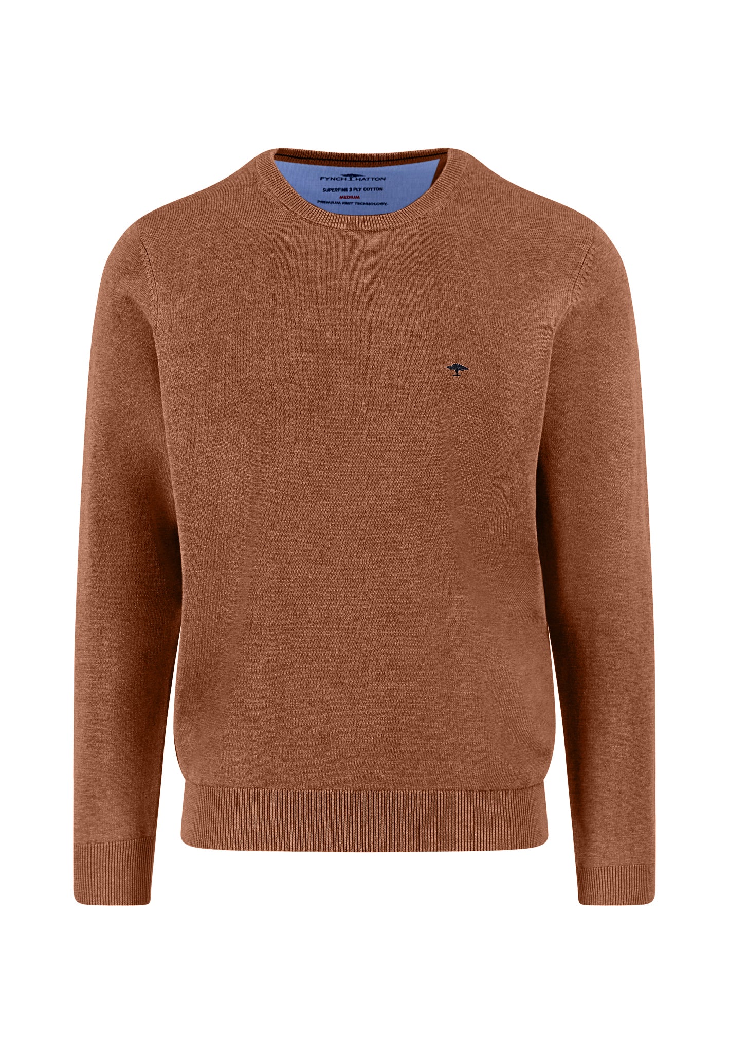 Feinstrickpullover aus Baumwolle mit Rundhalsausschnitt - Image 49