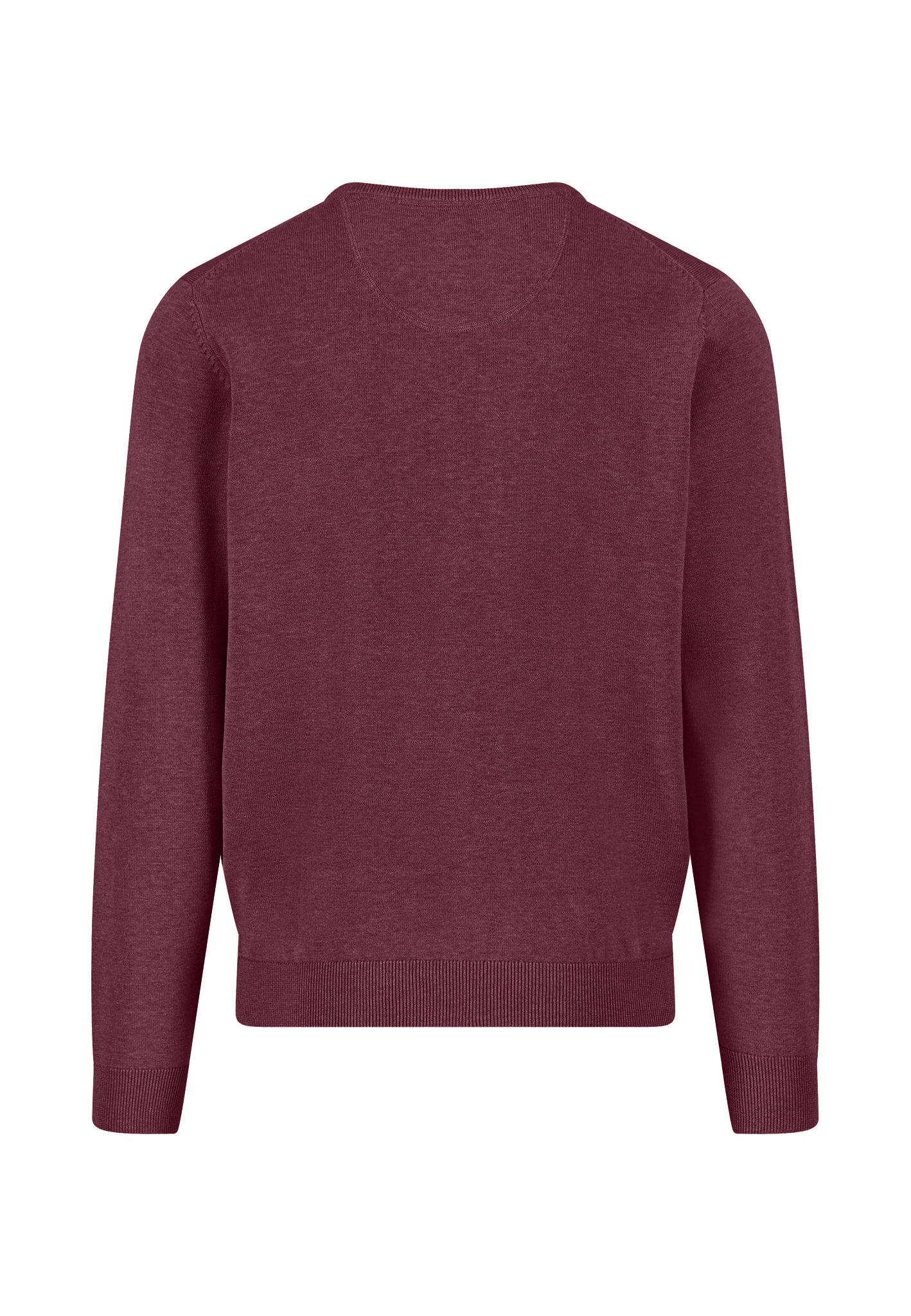 Feinstrickpullover aus Baumwolle mit Rundhalsausschnitt - Image 6