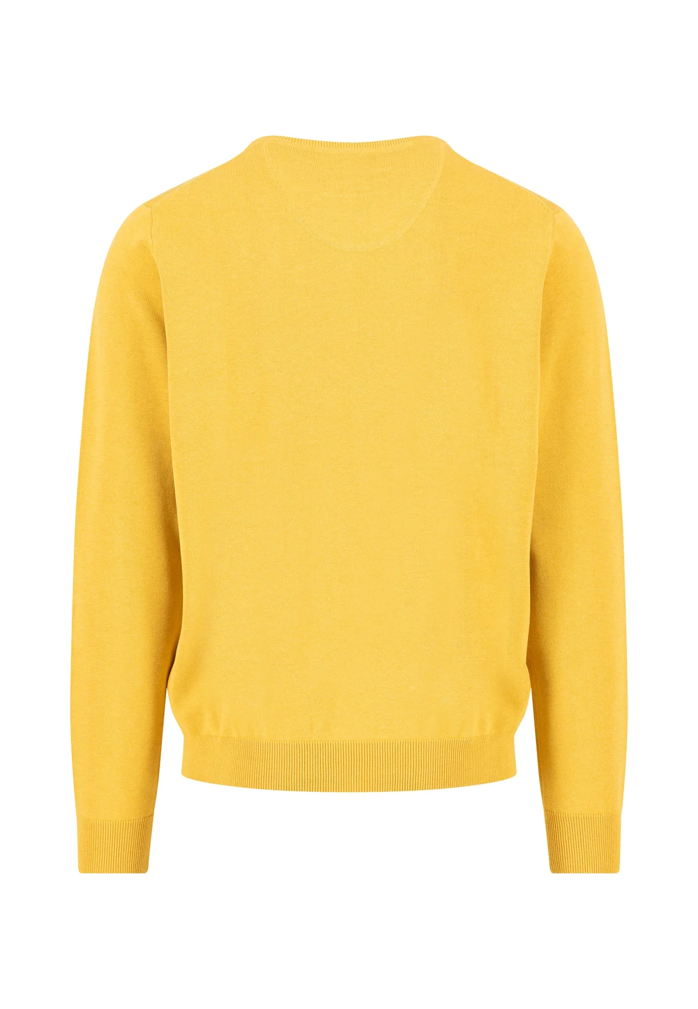 Feinstrickpullover aus Baumwolle mit V-Ausschnitt - Image 14