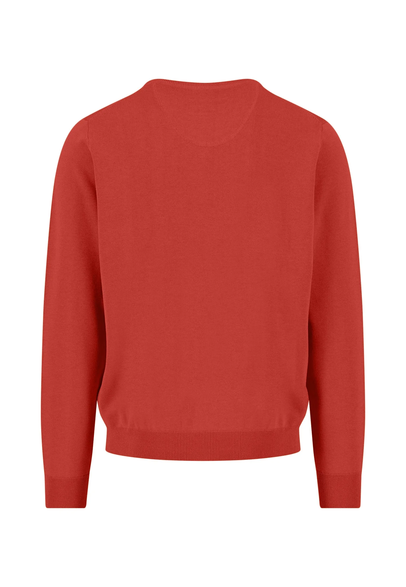Feinstrickpullover aus Baumwolle mit V-Ausschnitt - Image 18