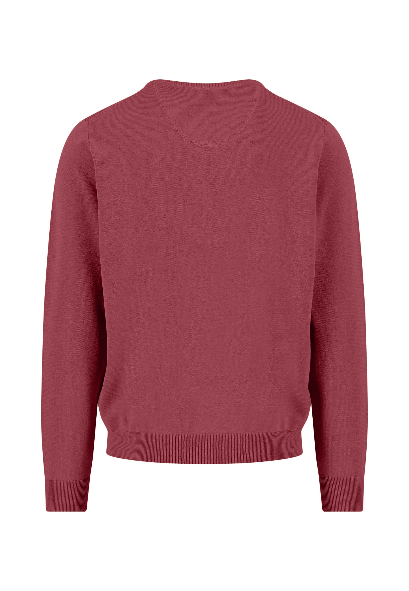 Feinstrickpullover aus Baumwolle mit V-Ausschnitt - Image 24