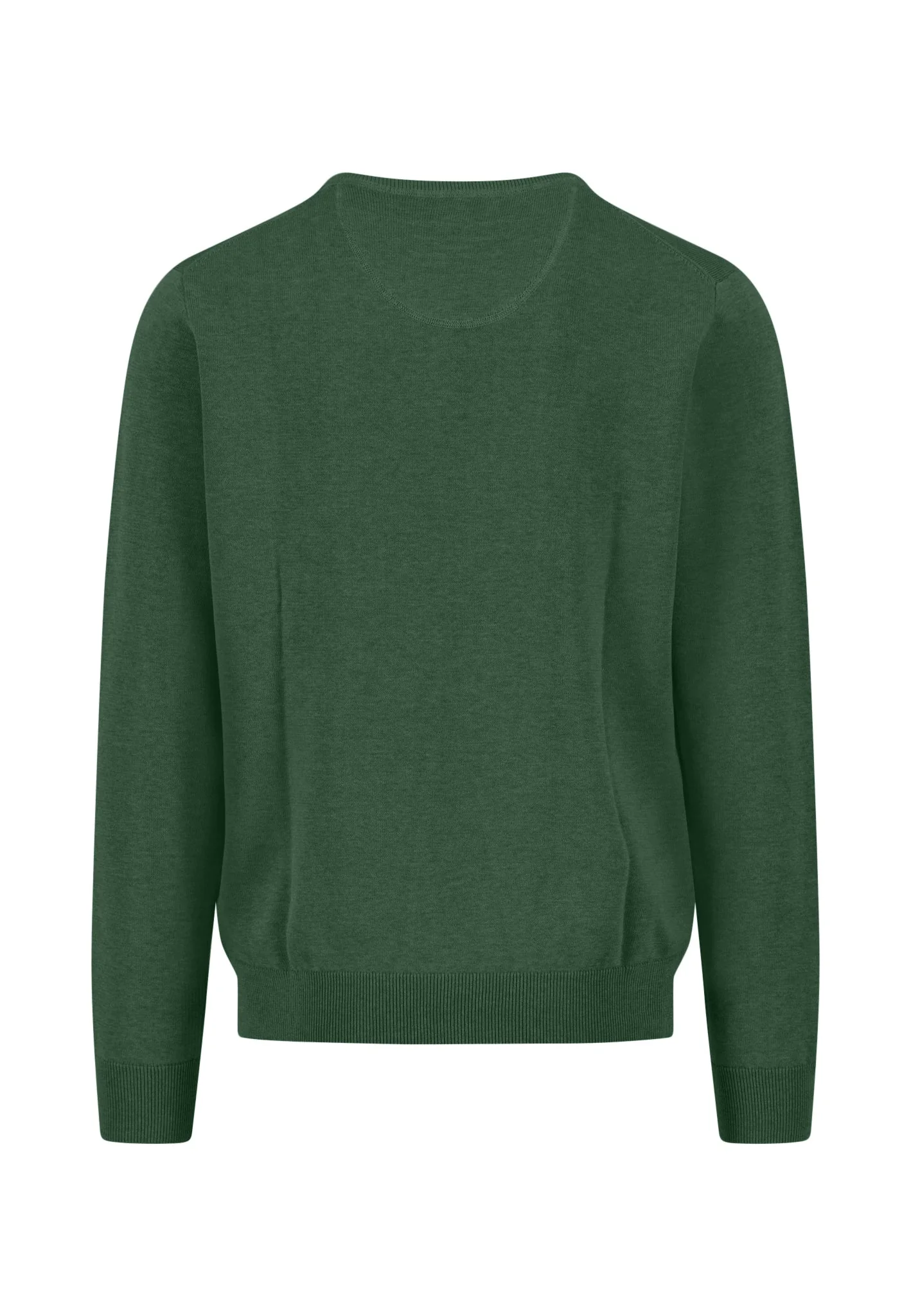 Feinstrickpullover aus Baumwolle mit V-Ausschnitt - Image 28