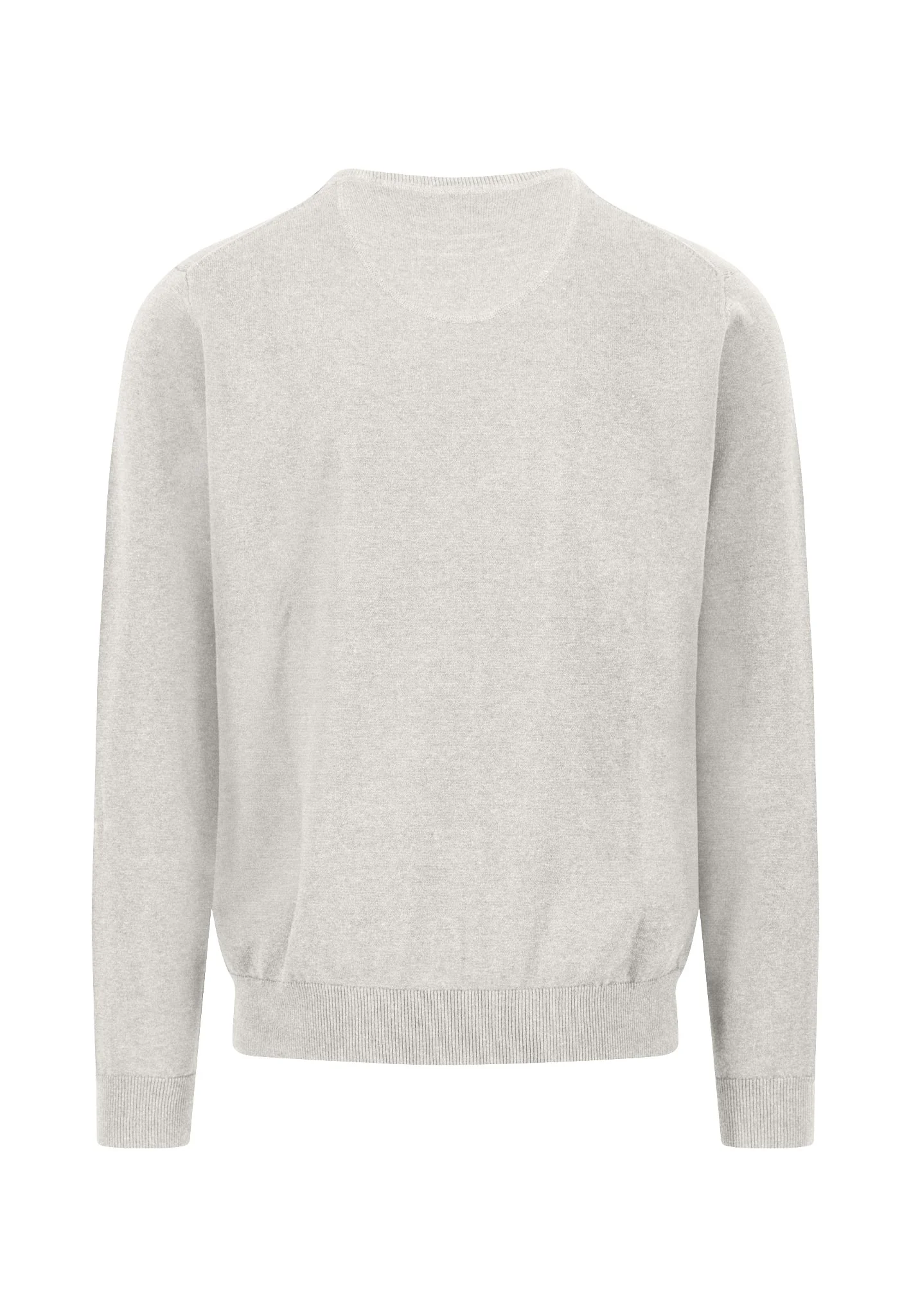Feinstrickpullover aus Baumwolle mit V-Ausschnitt - Image 38