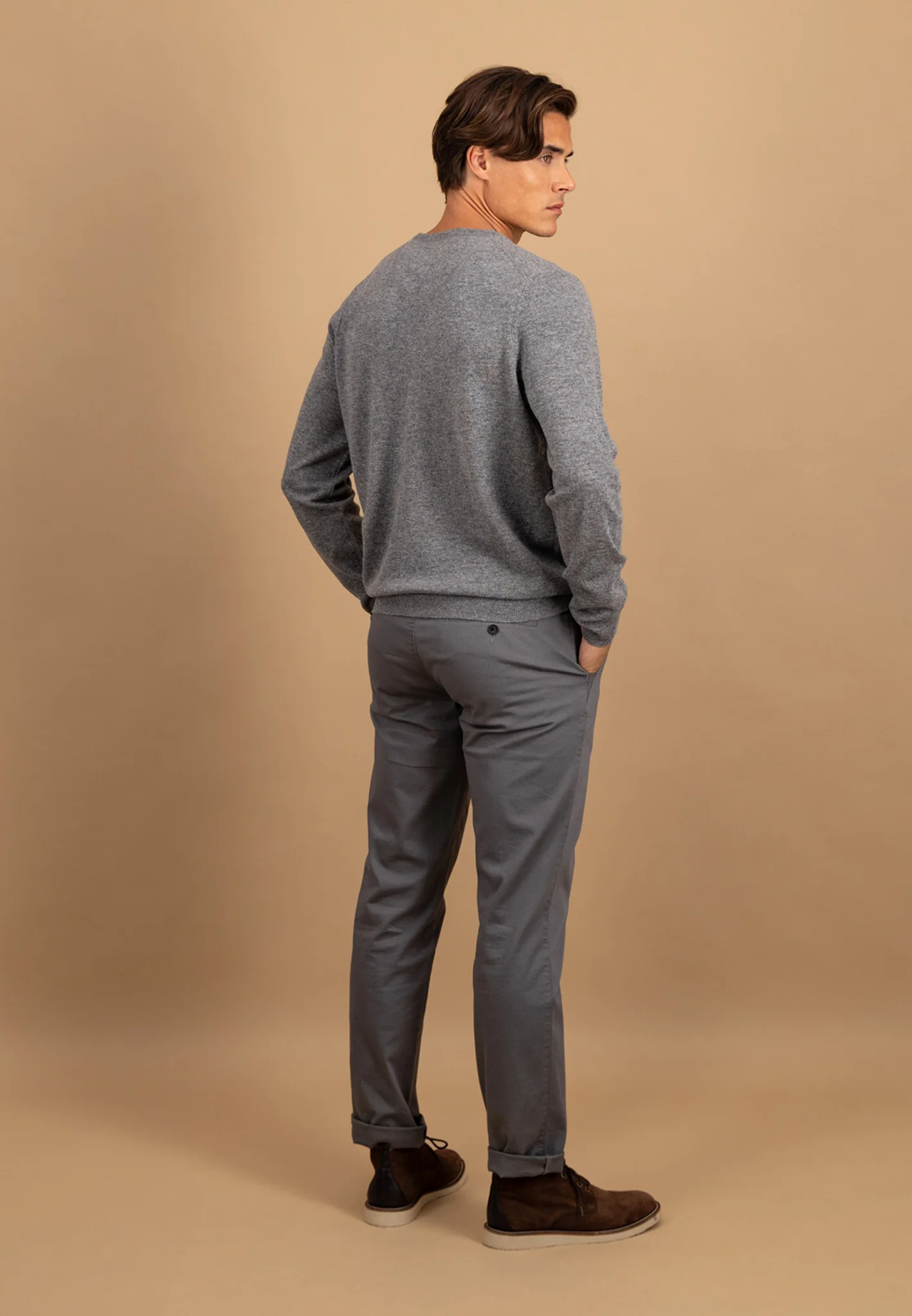 Feinstrickpullover aus Merino-Kaschmir mit Rundhalsausschnitt - Image 21