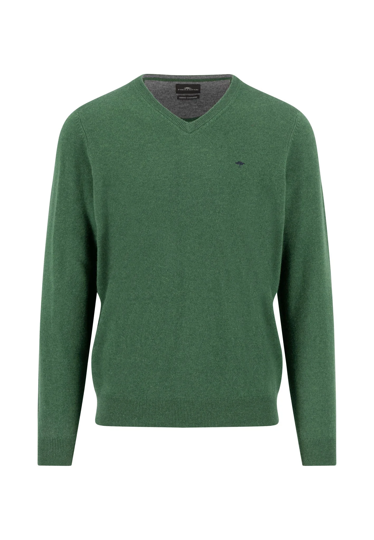 Feinstrickpullover aus Merino-Kaschmir mit V-Ausschnitt - Image 11