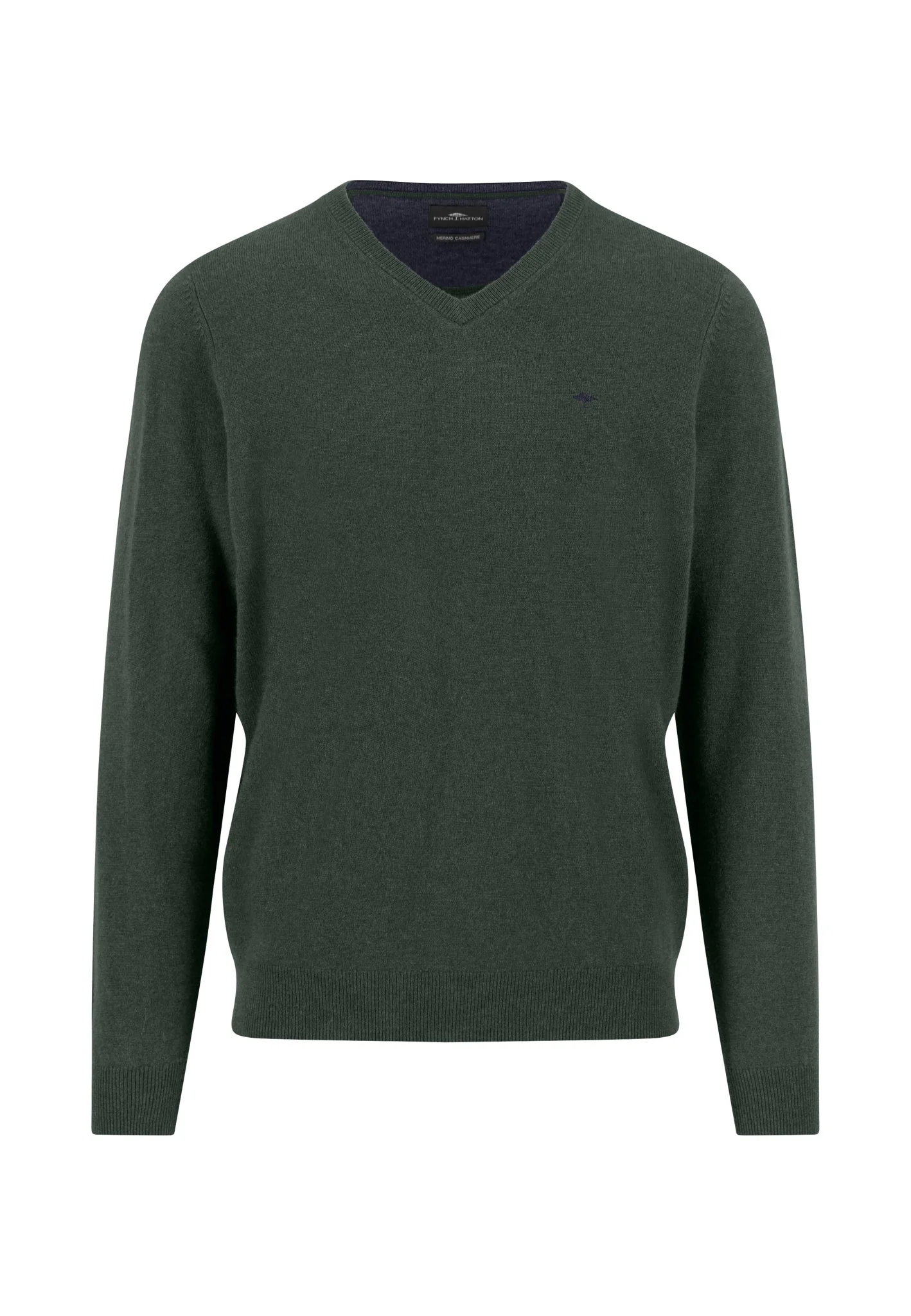 Feinstrickpullover aus Merino-Kaschmir mit V-Ausschnitt - Image 13