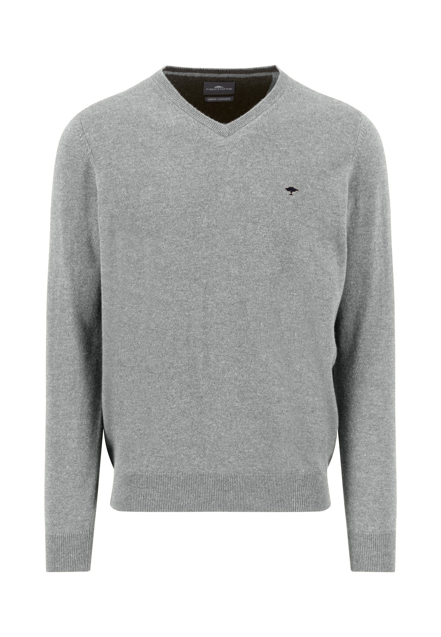 Feinstrickpullover aus Merino-Kaschmir mit V-Ausschnitt - Image 25
