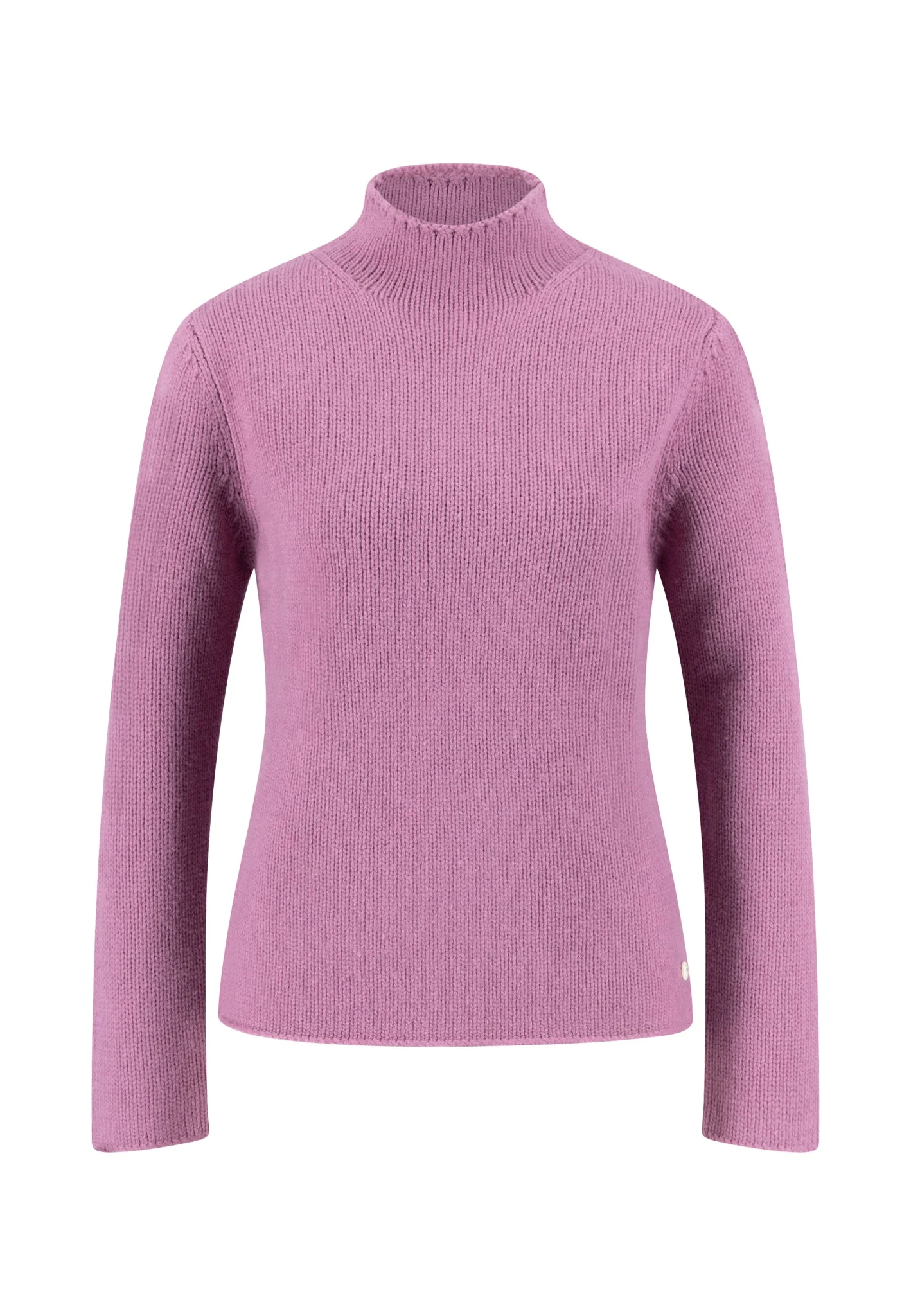Feinstrickpullover aus reiner Wolle mit Stehkragen - Image 5