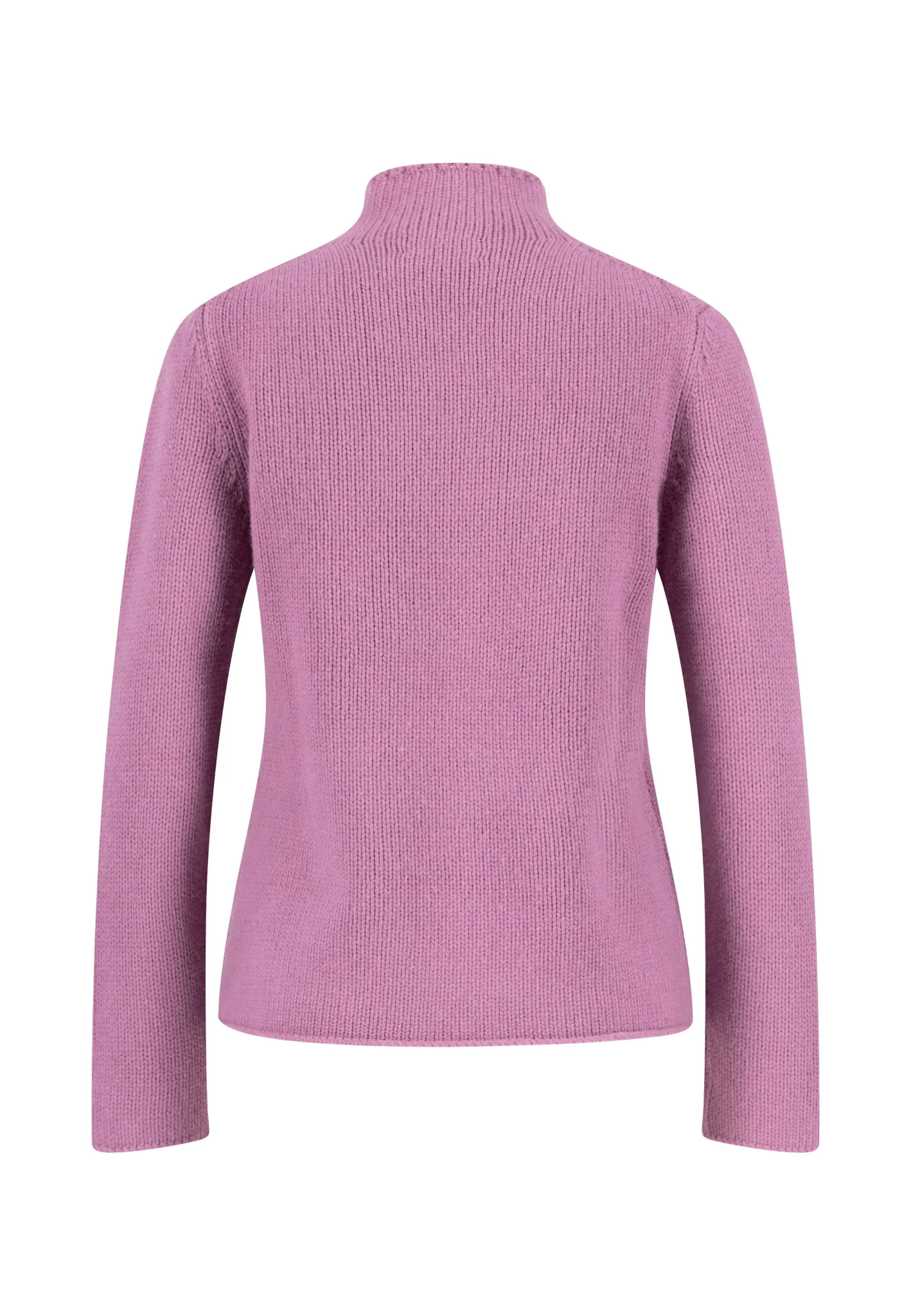 Feinstrickpullover aus reiner Wolle mit Stehkragen - Image 6