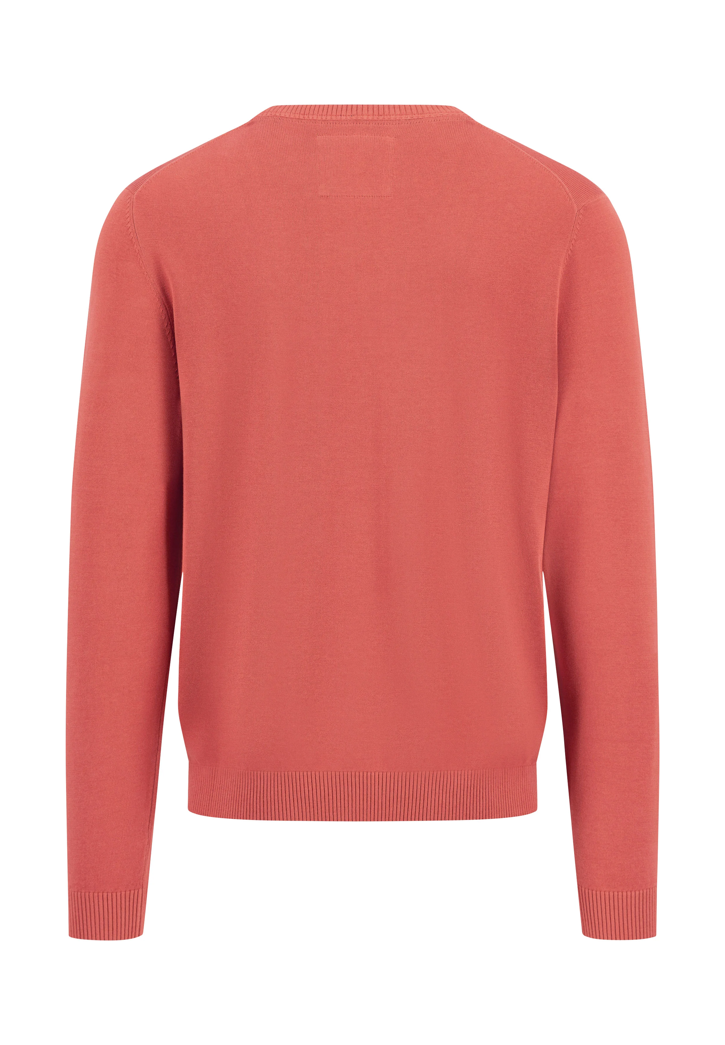 Pullover mit Rippstrick-Details aus extra weichem Feinstrick - Image 4