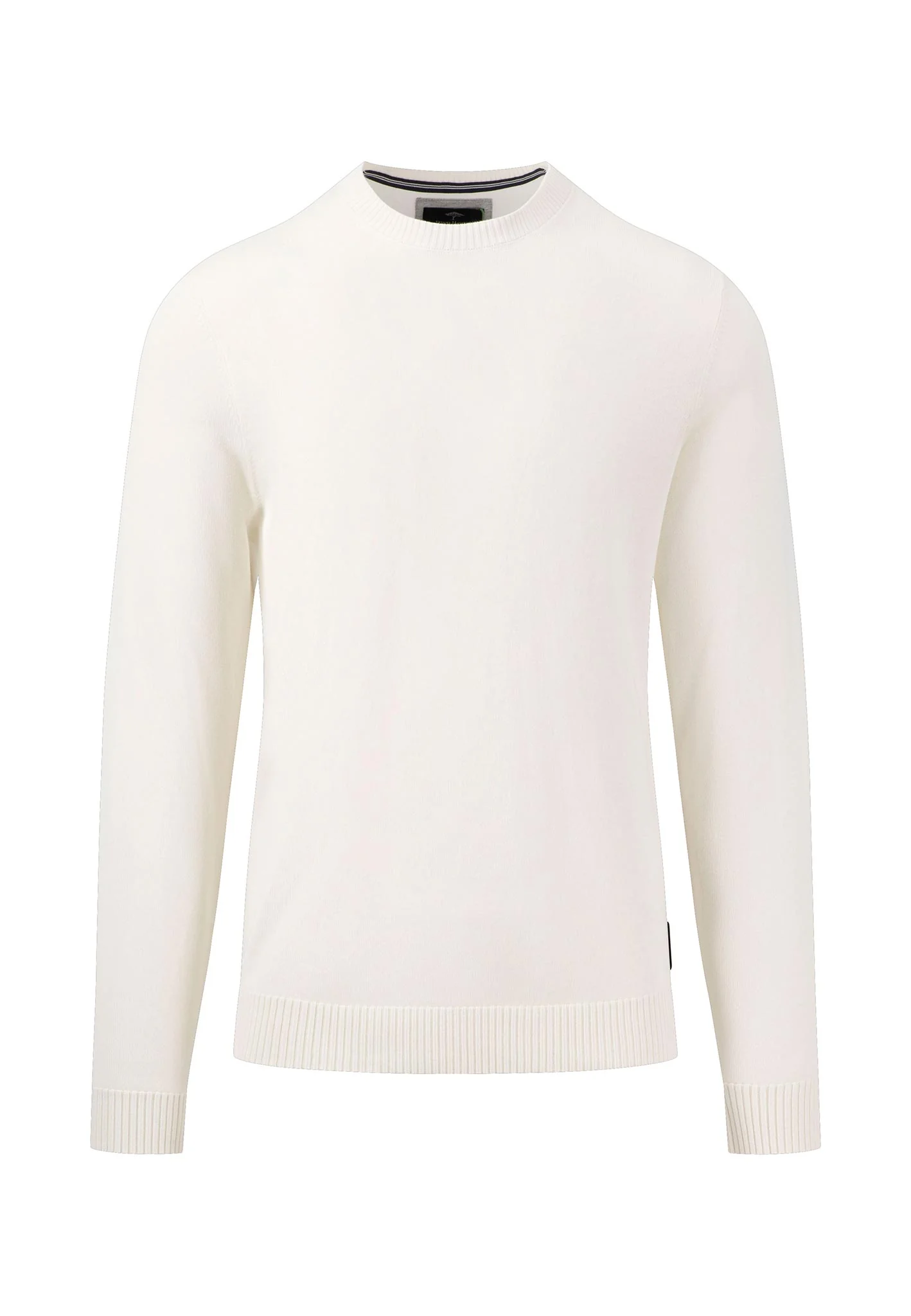 Pullover mit Rippstrick-Details aus extra weichem Feinstrick - Image 5