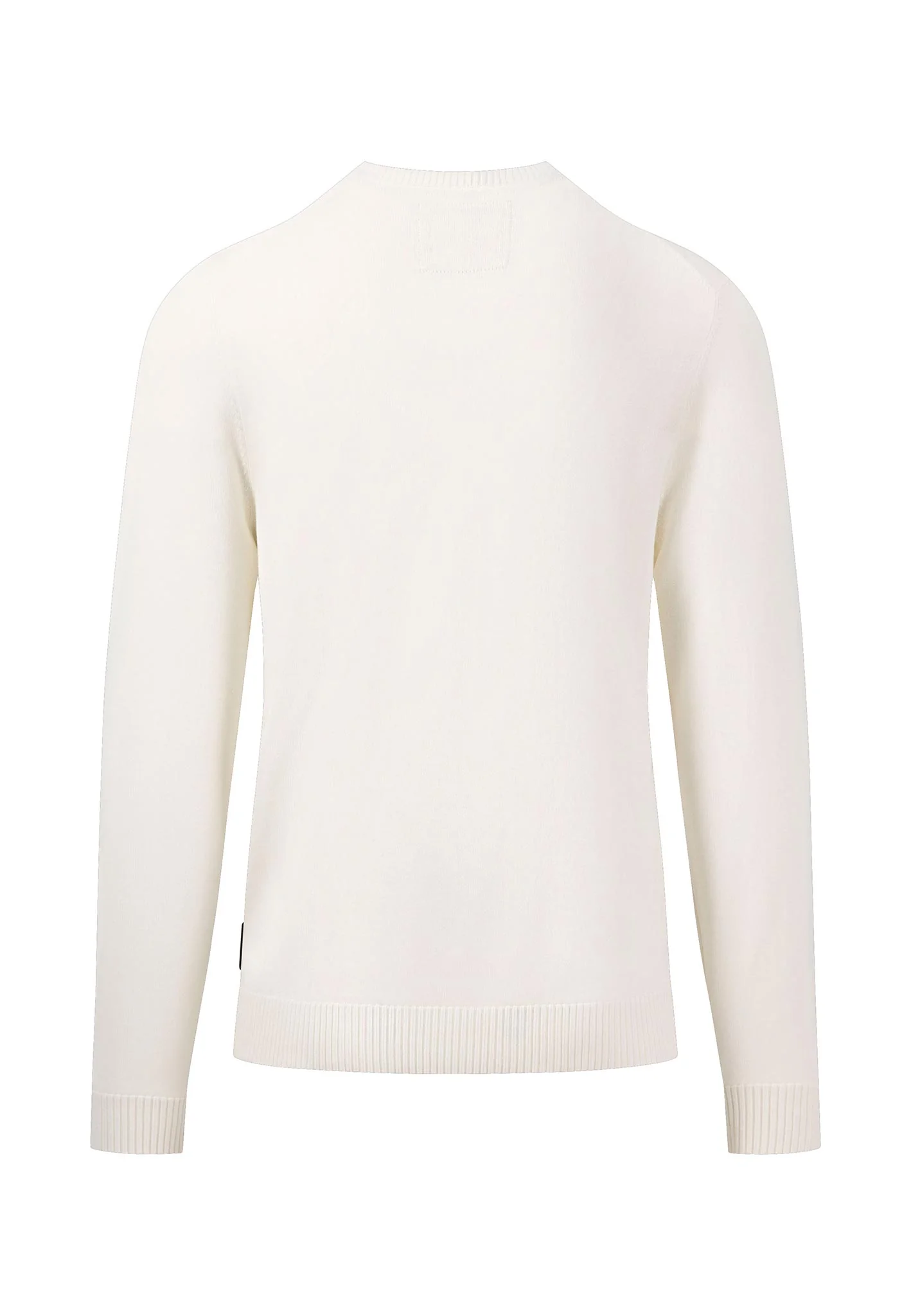 Pullover mit Rippstrick-Details aus extra weichem Feinstrick - Image 6