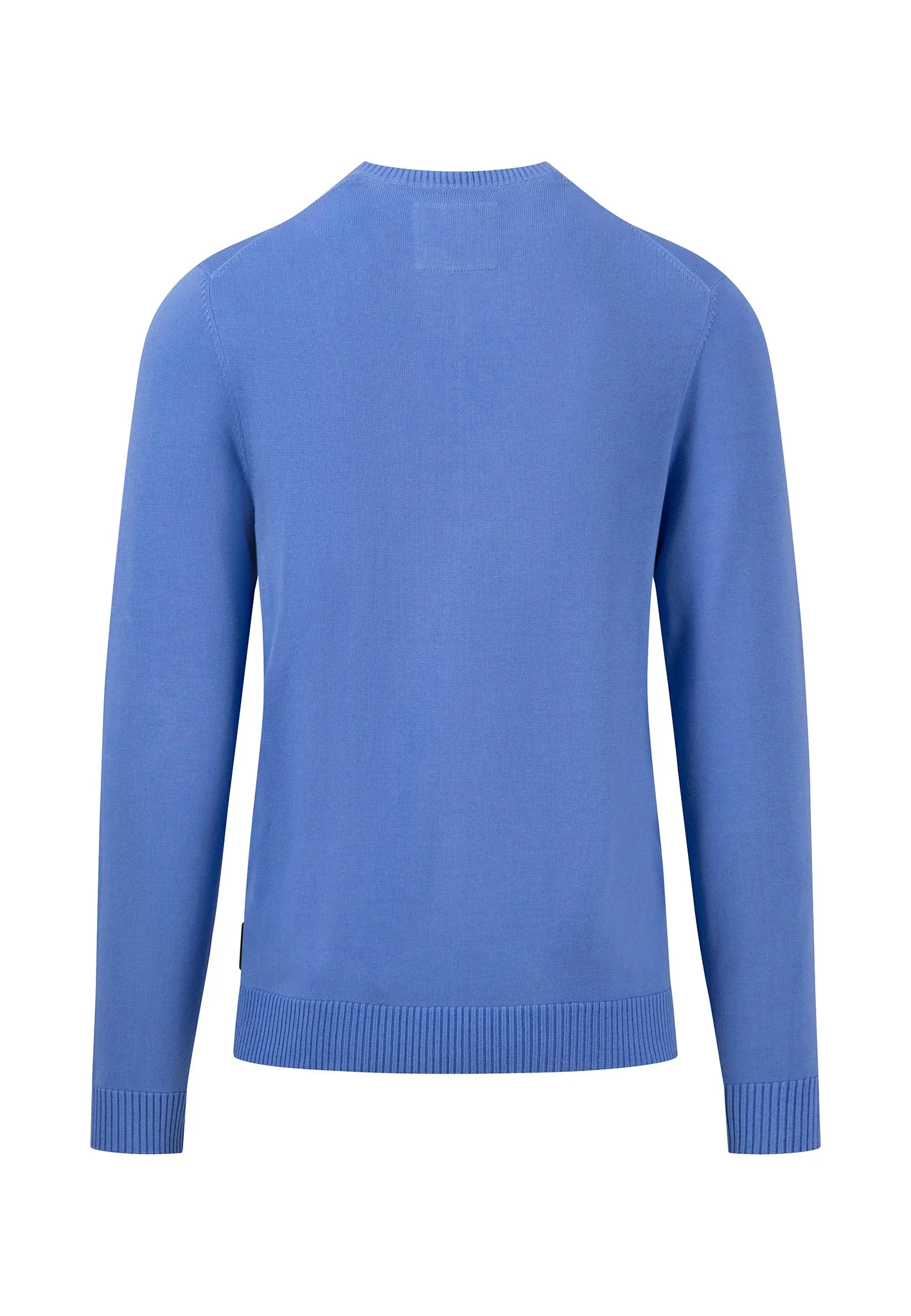 Pullover mit Rippstrick-Details aus extra weichem Feinstrick - Image 8