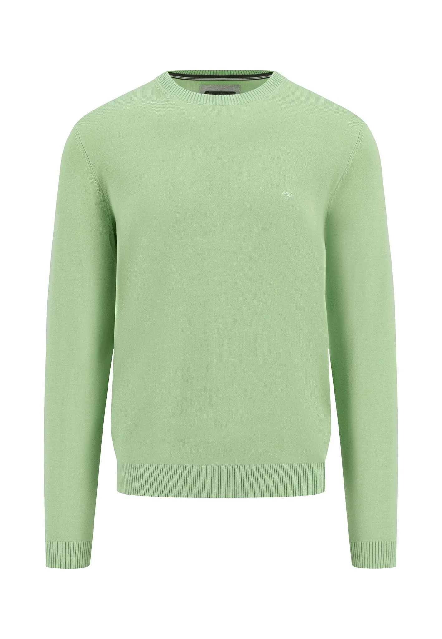 Pullover mit Rippstrick-Details aus extra weichem Feinstrick - Image 9