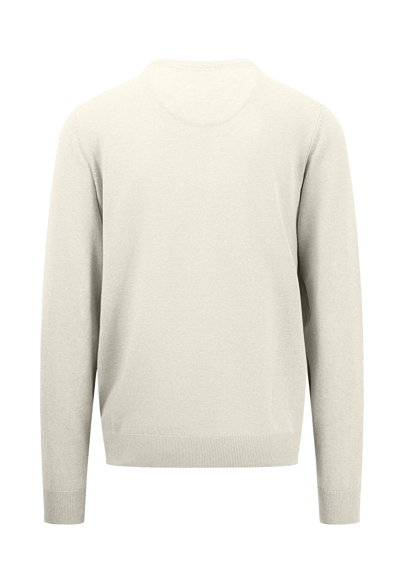 Feinstrickpullover mit O-Ausschnitt aus 100% Baumwolle - Image 10