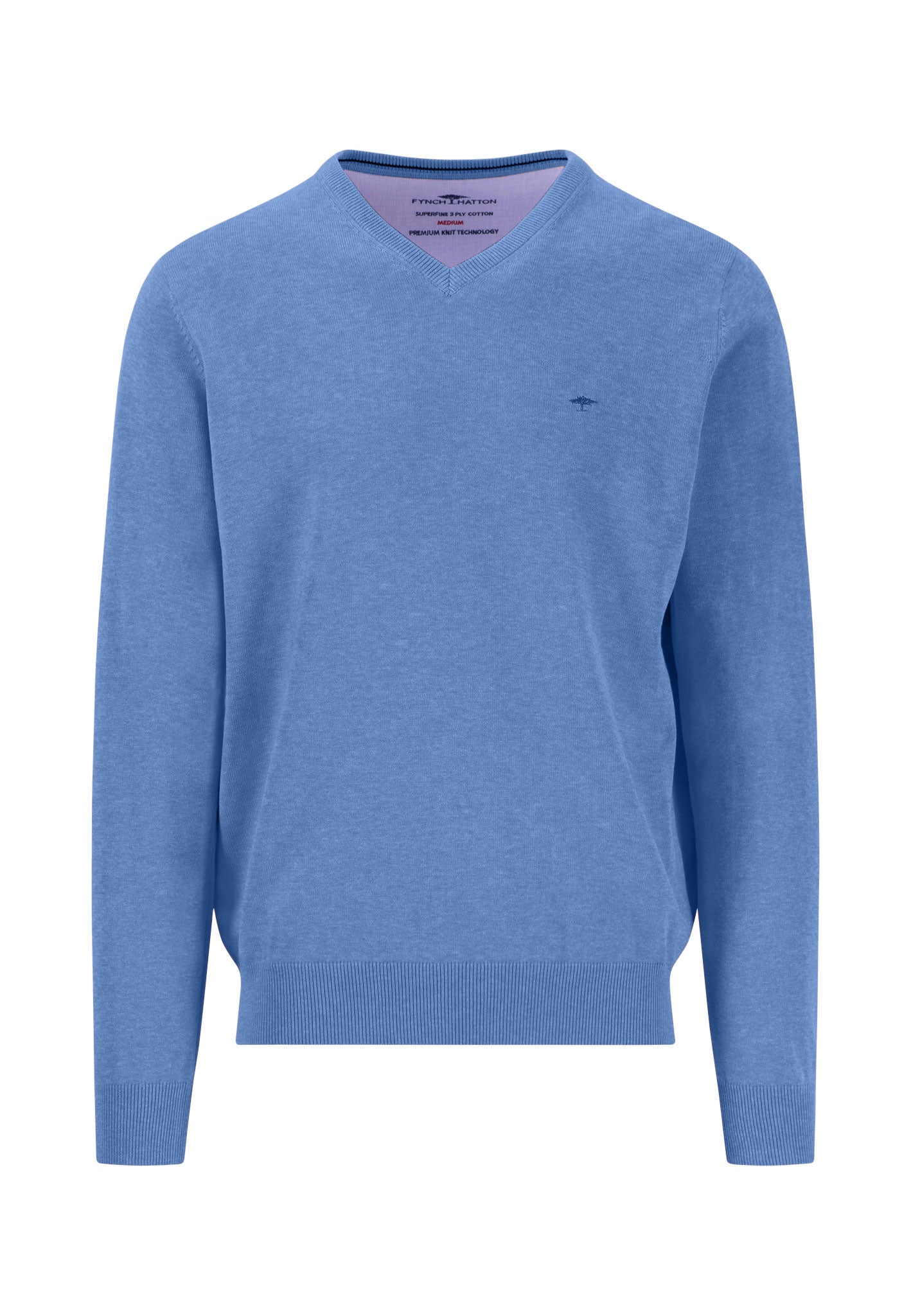 Pullover aus Baumwolle mit V-Ausschnitt - Image 11