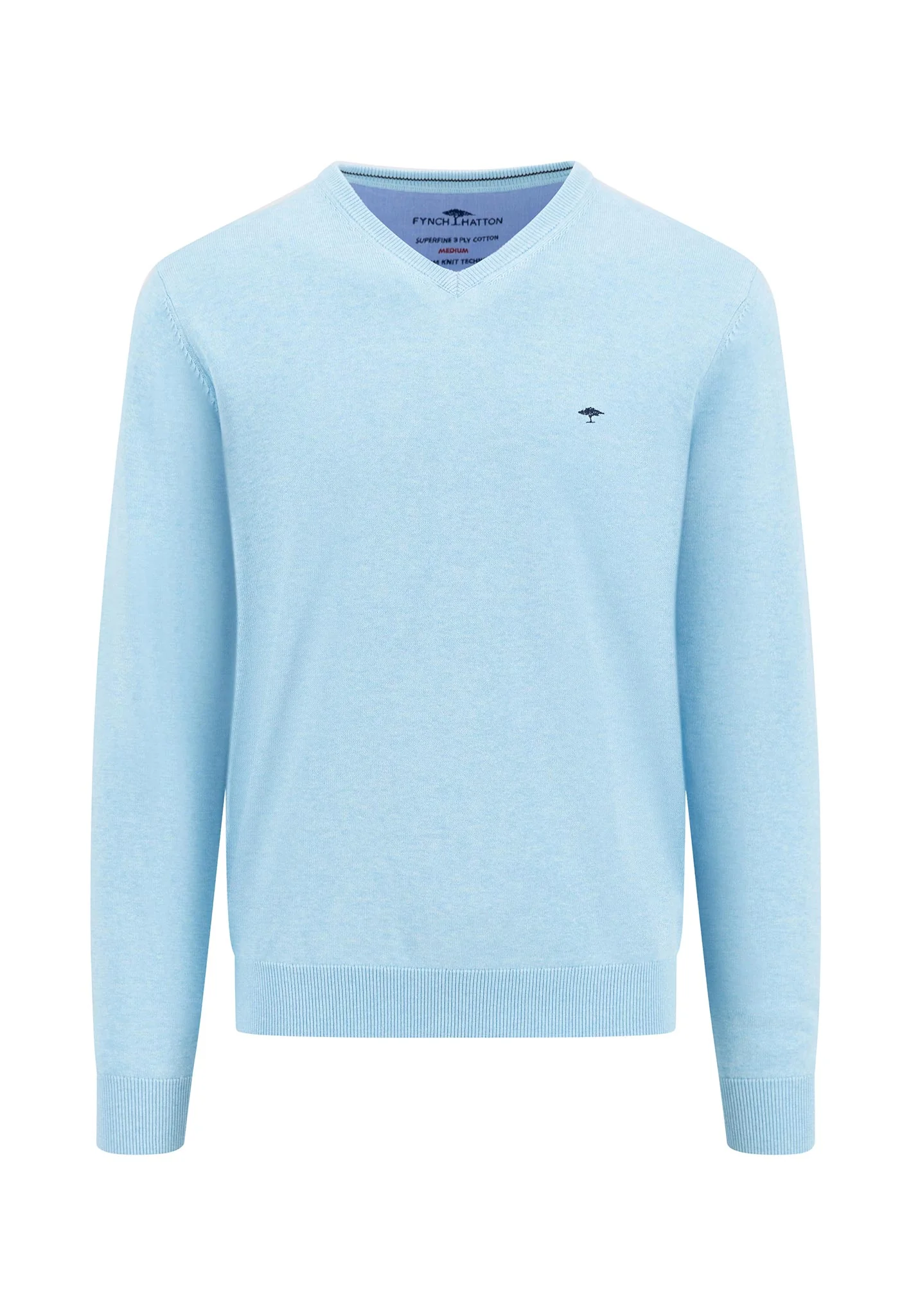Pullover aus Baumwolle mit V-Ausschnitt - Image 19